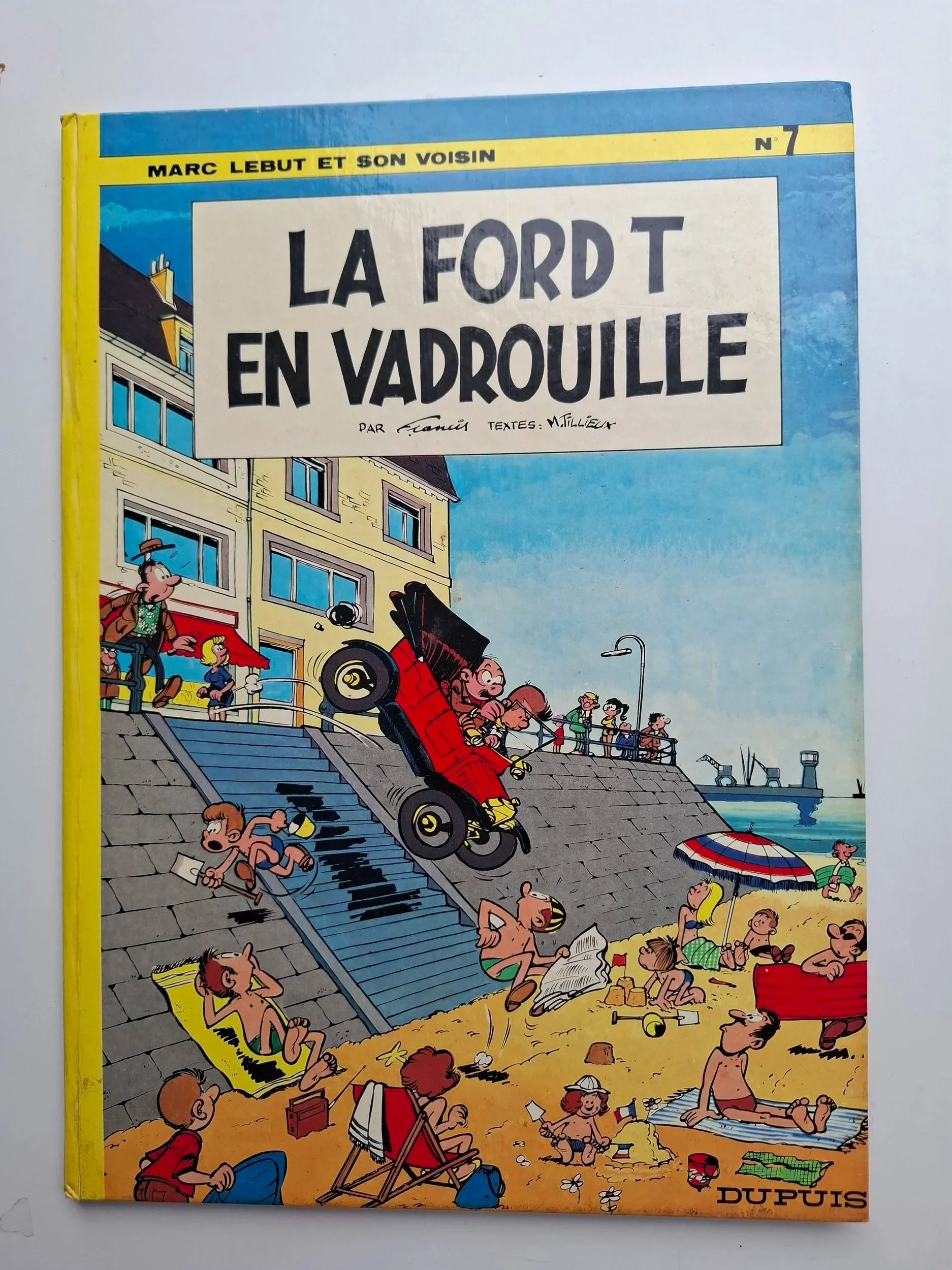 MARC LEBUT ET SON VOISIN TOME 7 "LA FOR T EN VADROUILLE" EO 1972