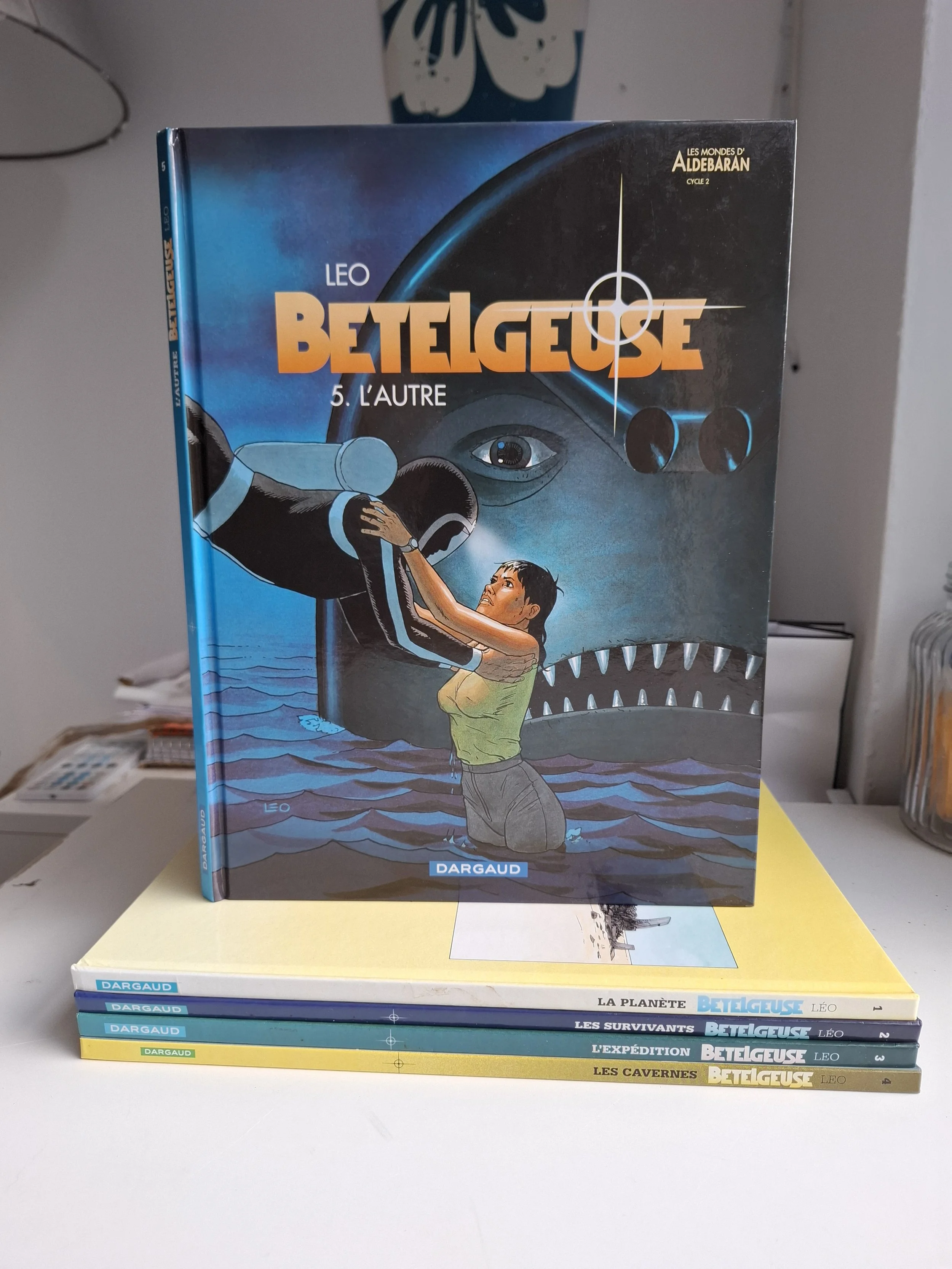 BETELGEUSE TOMES 1 à 5 SERIE COMPLETE EO
