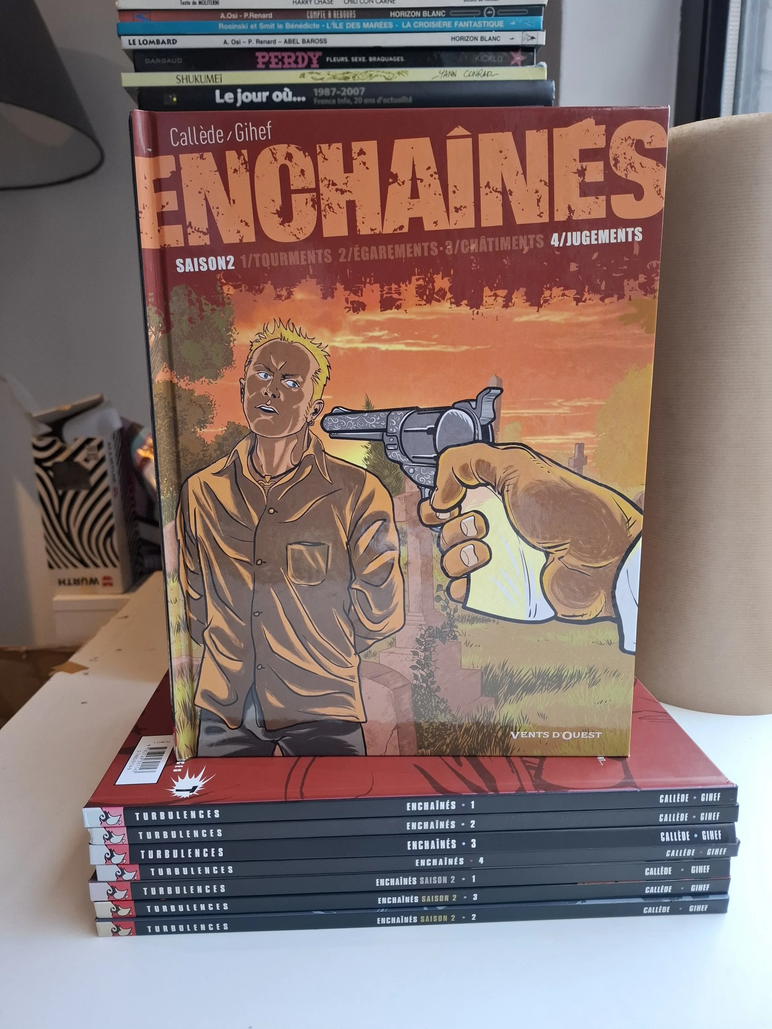 ENCHAINES TOMES 1 à 8 SERIE COMPLETE  TOUS EO