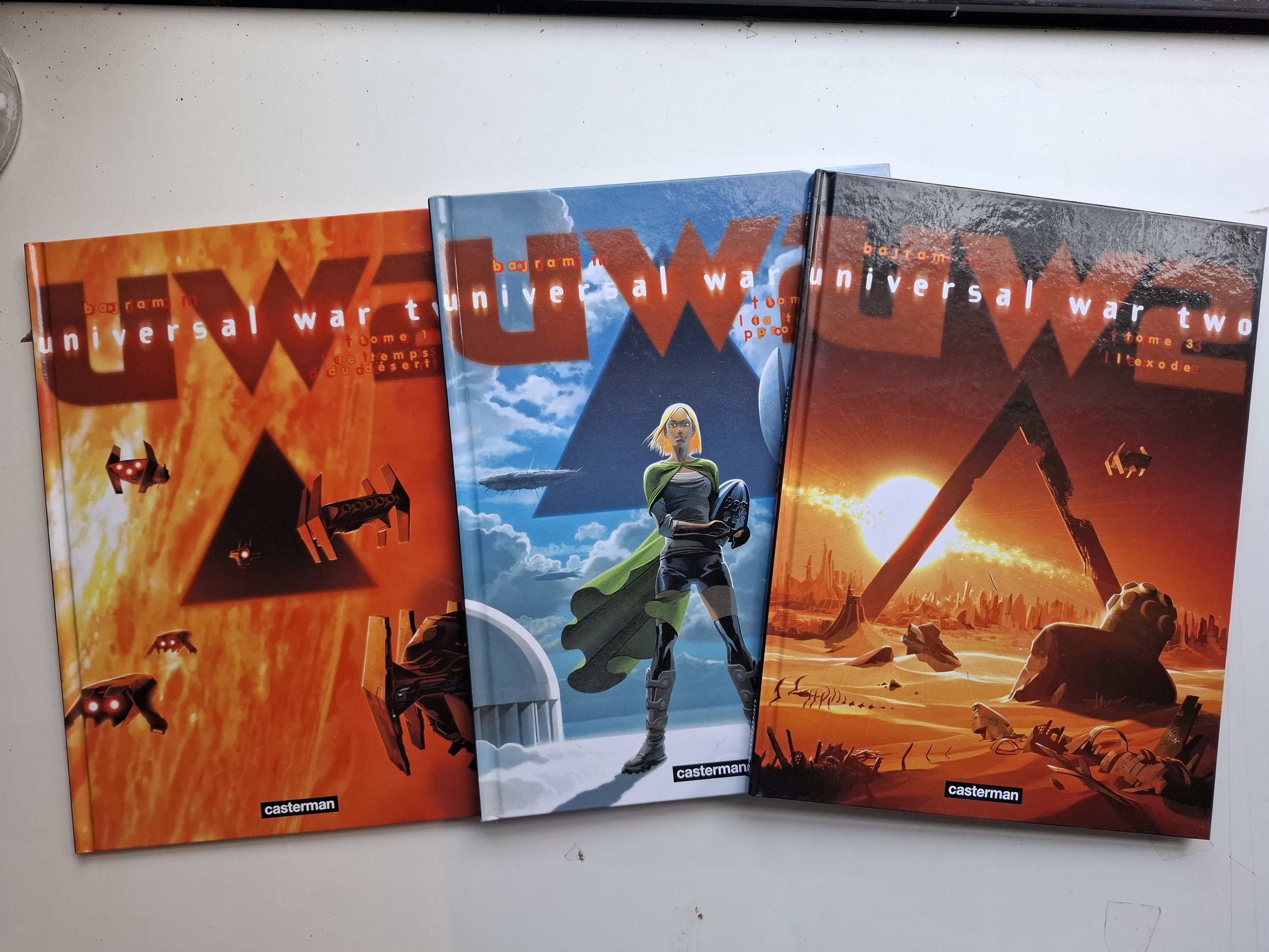 UNIVERSAL WAR TWO TOMES 1 à 3 SERIE COMPLETE EO/RE