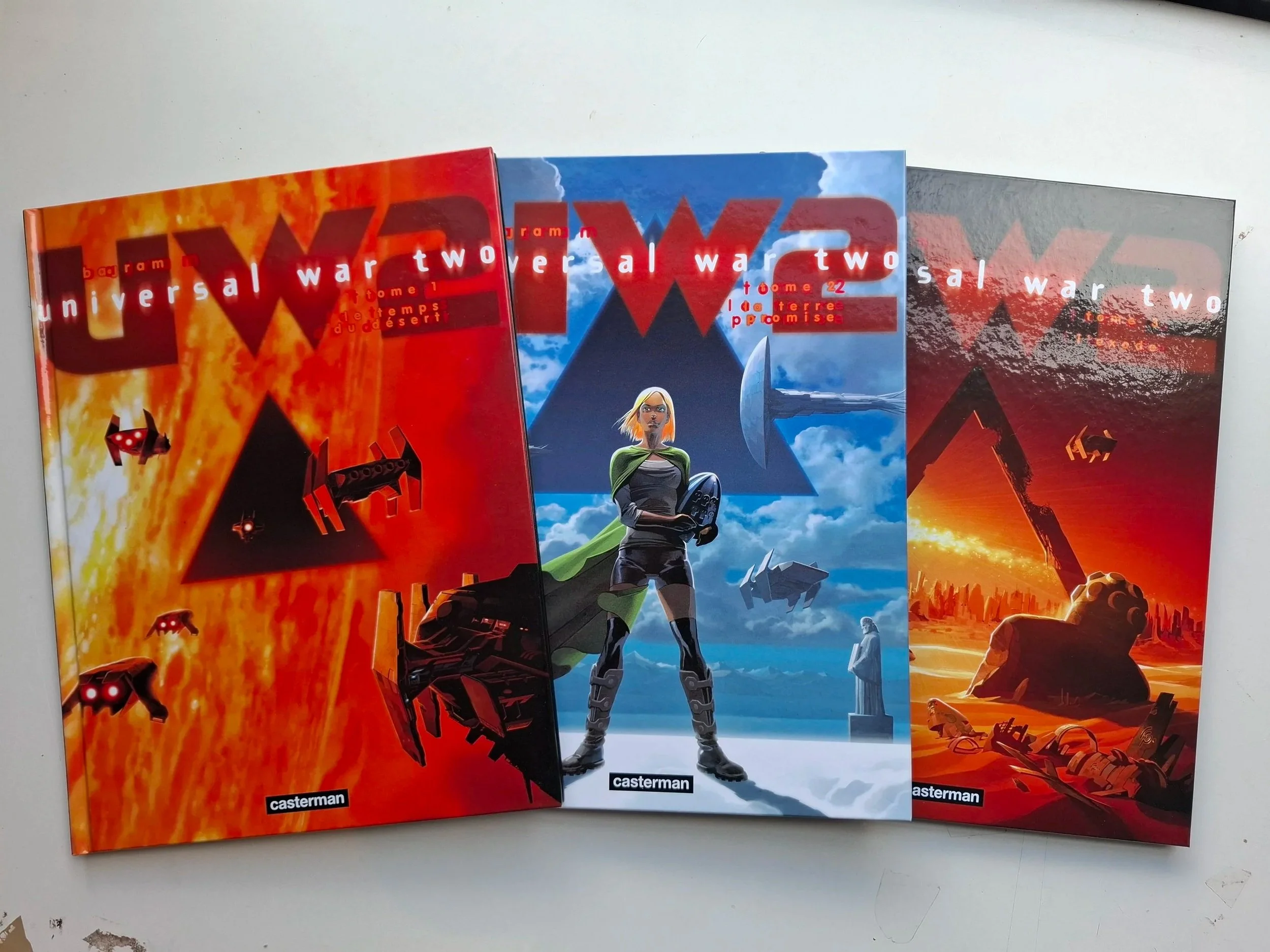 UNIVERSAL WARTWO TOMES 1 à 3 SERIE COMPLETE TOUS EO
