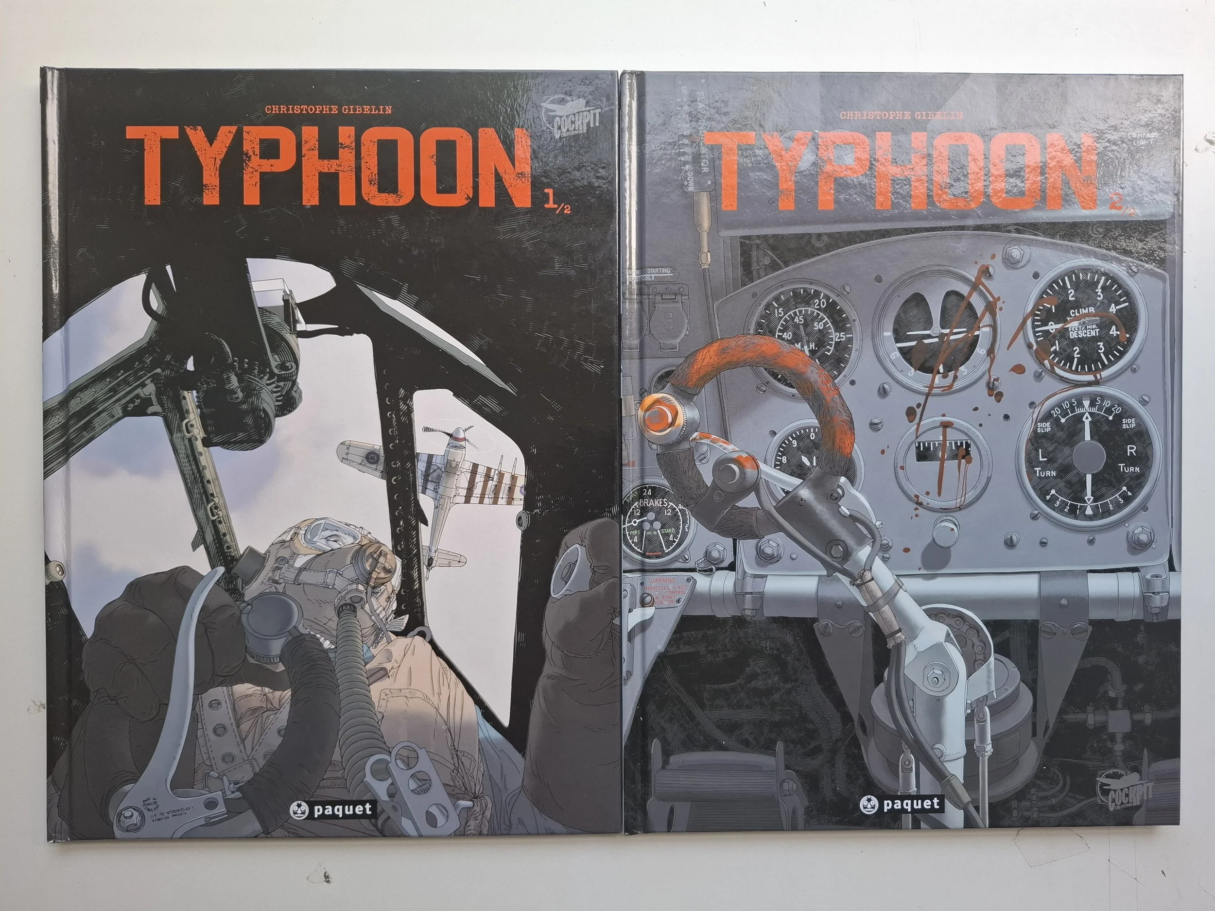 TYPHOON TOMES 1 ET 2 SERIE COMPLETE EO/REED