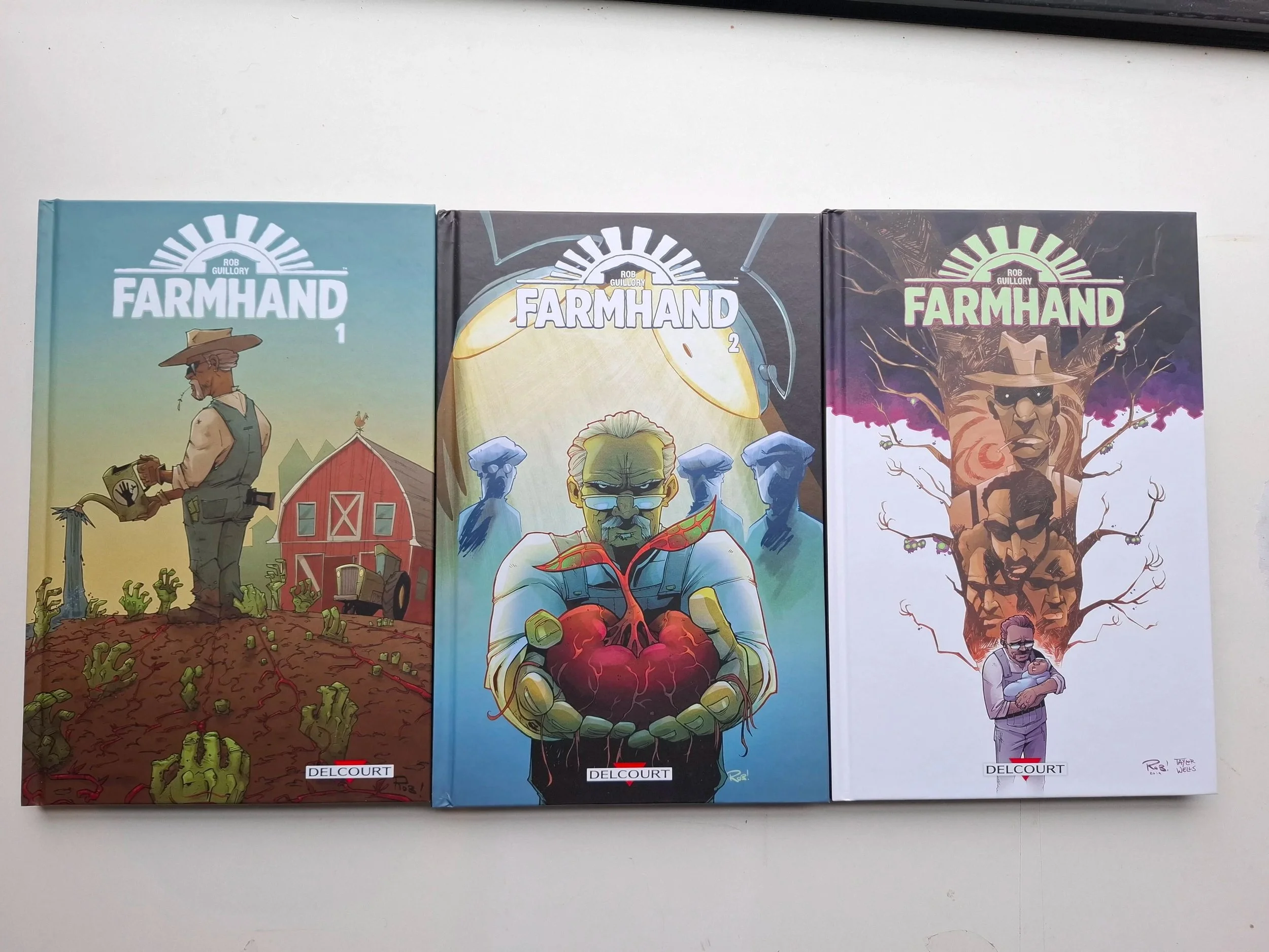 FARMHAN VOLUMES 1 à 3 DELCOURT COMICS
