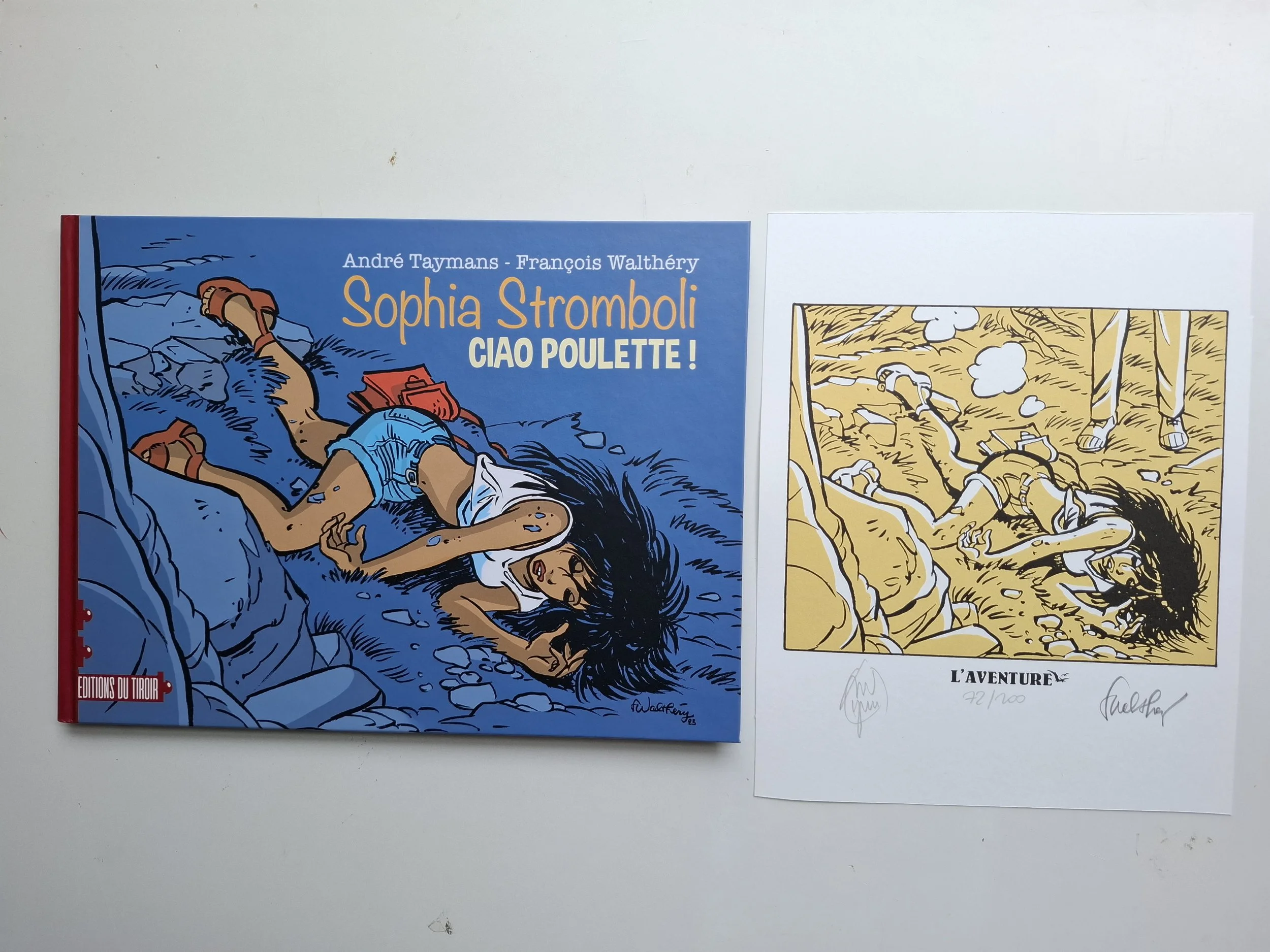 SOPHIA STROMBOLI TOME 1 "CIAO POULETTE" + EX-LIBRIS N/S EO 2024