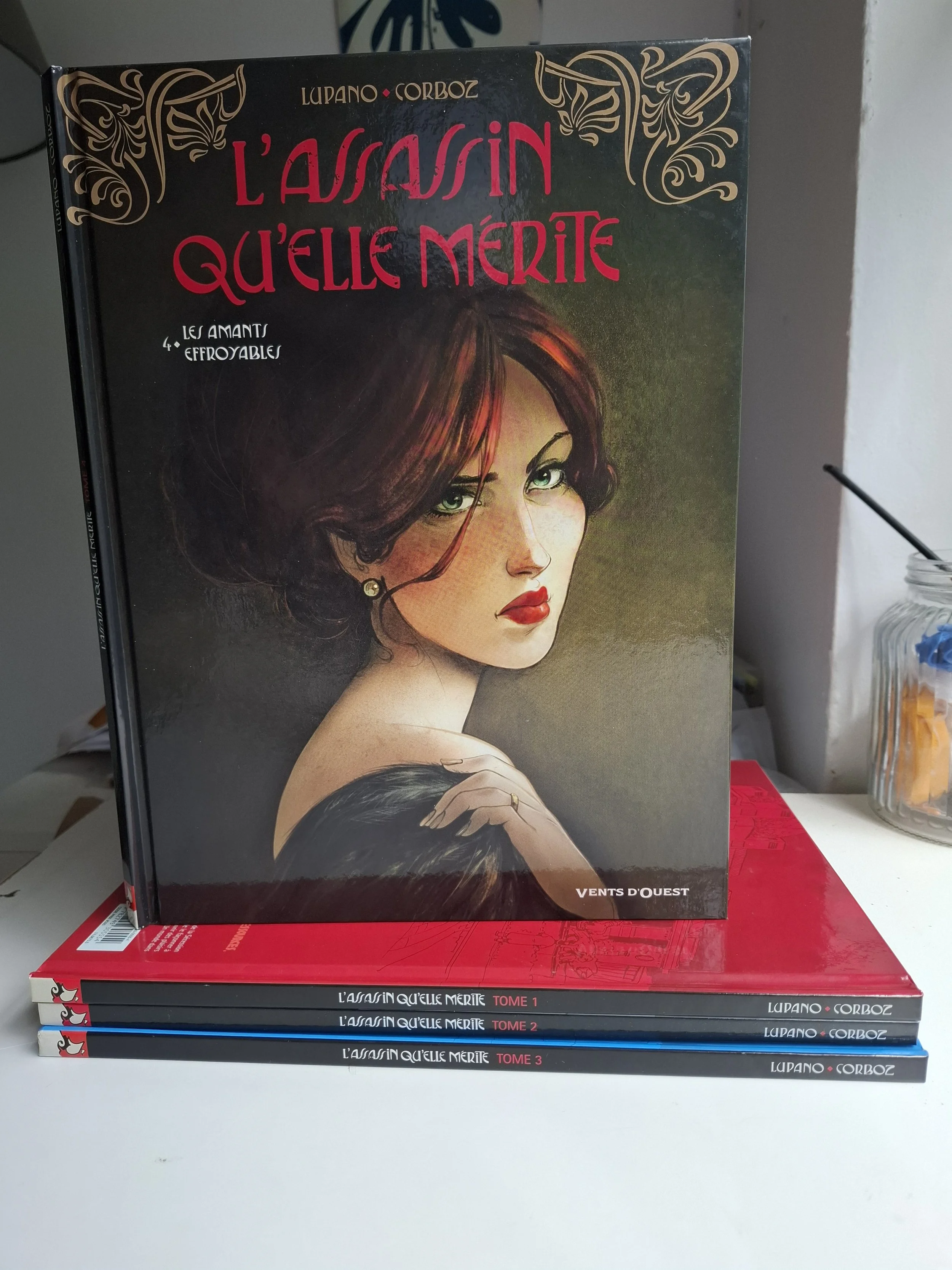 L'ASSASSIN QU'ELLE MERITE TOMES 1 à 4 SERIE COMPLETE EO/REED