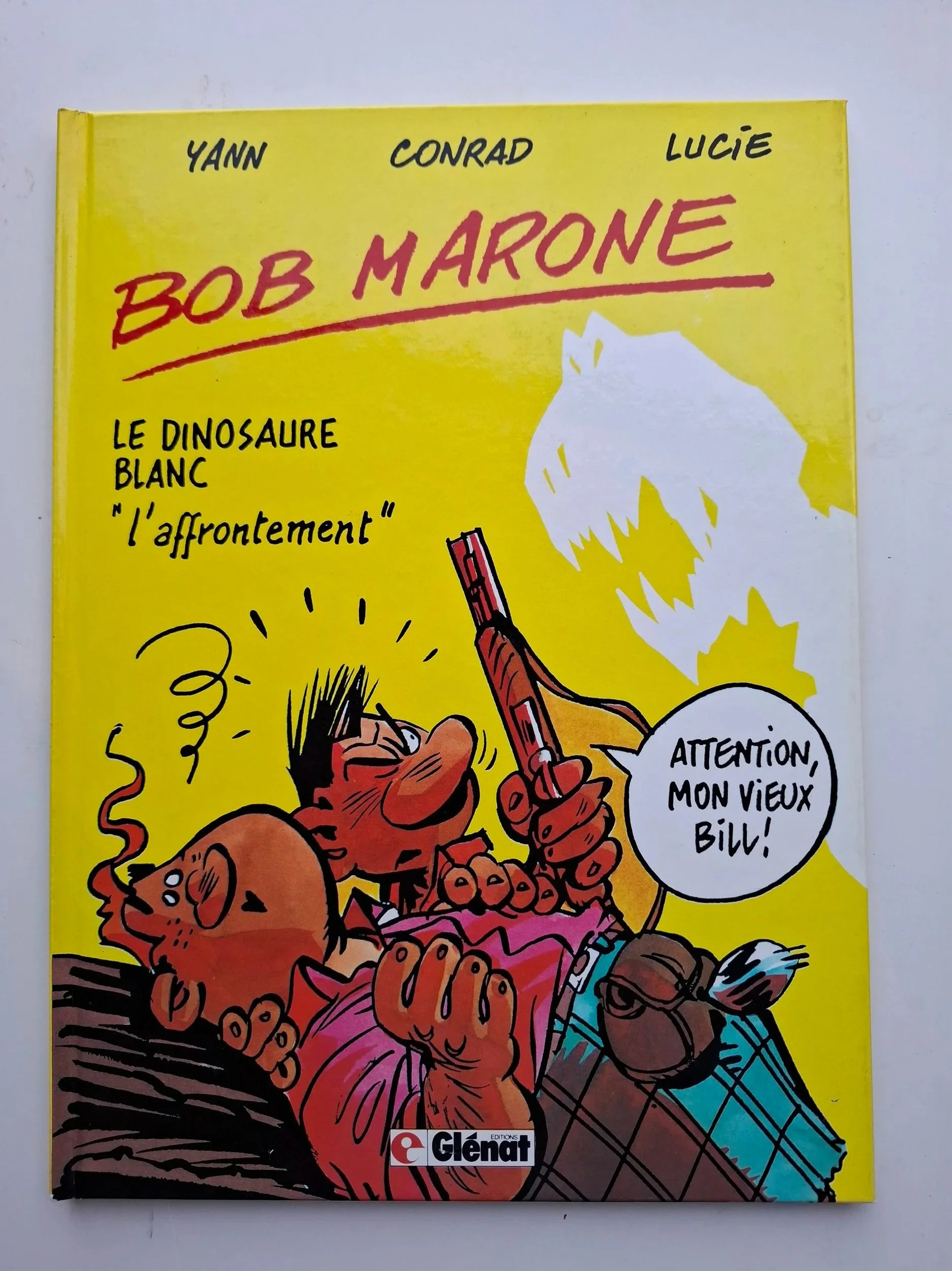 BOB MARONE TOME 2 "LE DINOSAURE BLANC L'AFFRONTTEMENT" EO 1985