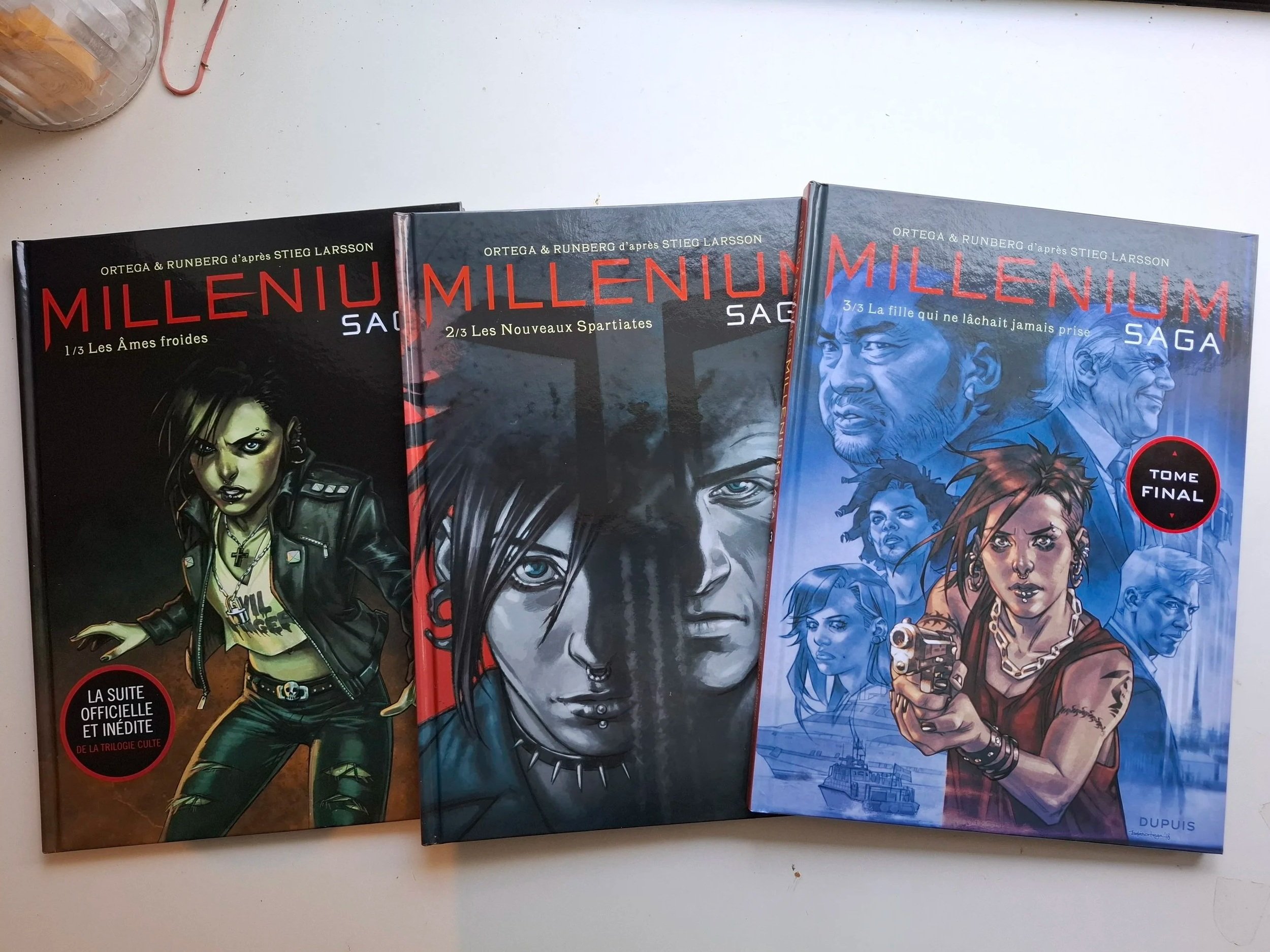 MILLENIUM SAGA TOMES 1 à 3 SERIE COMPLETE TOUS EO