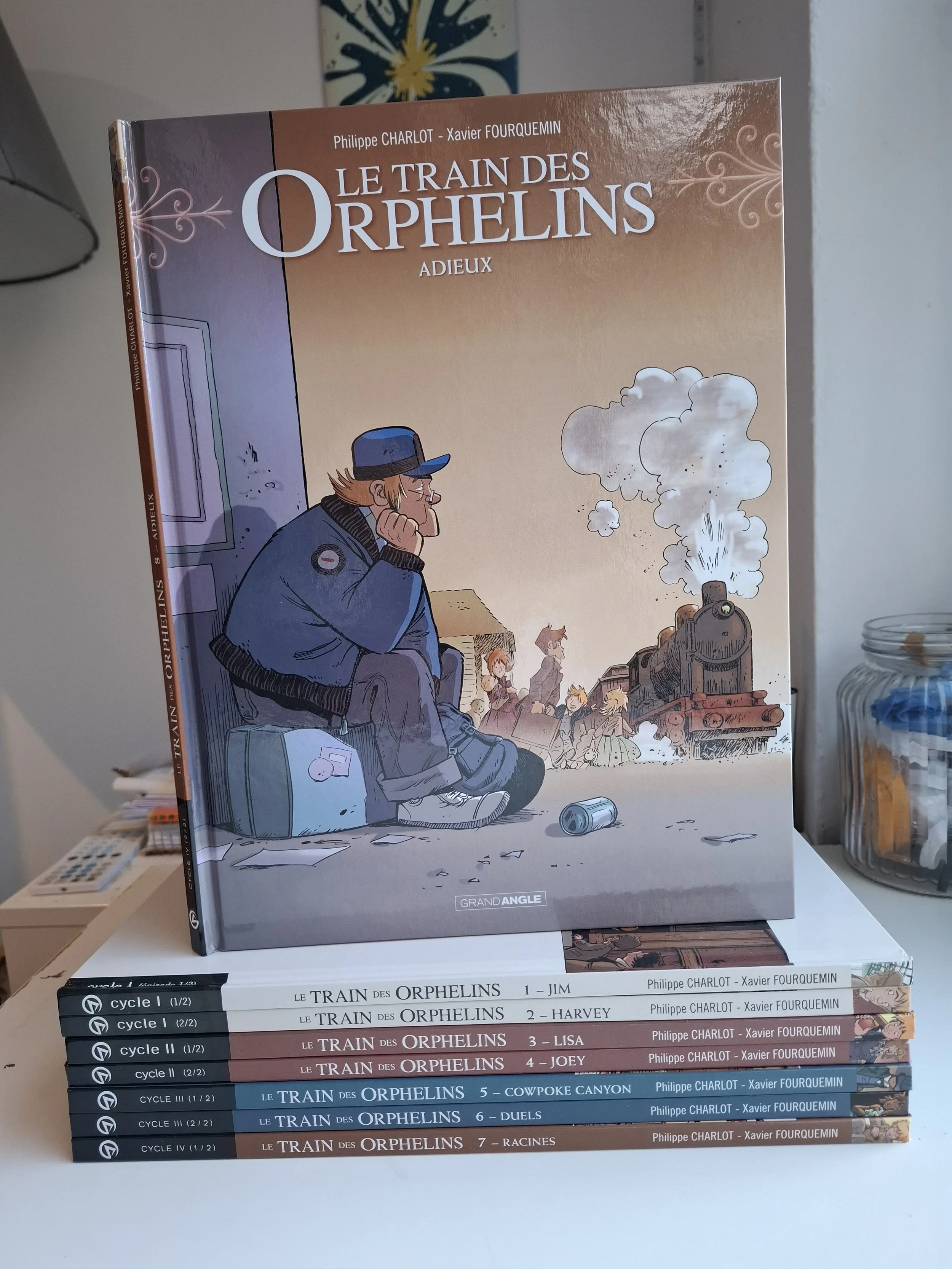 LE TRAIN DES ORPHELINS TOMES 1 à 8 SERIE COMPLETE TOUS EO