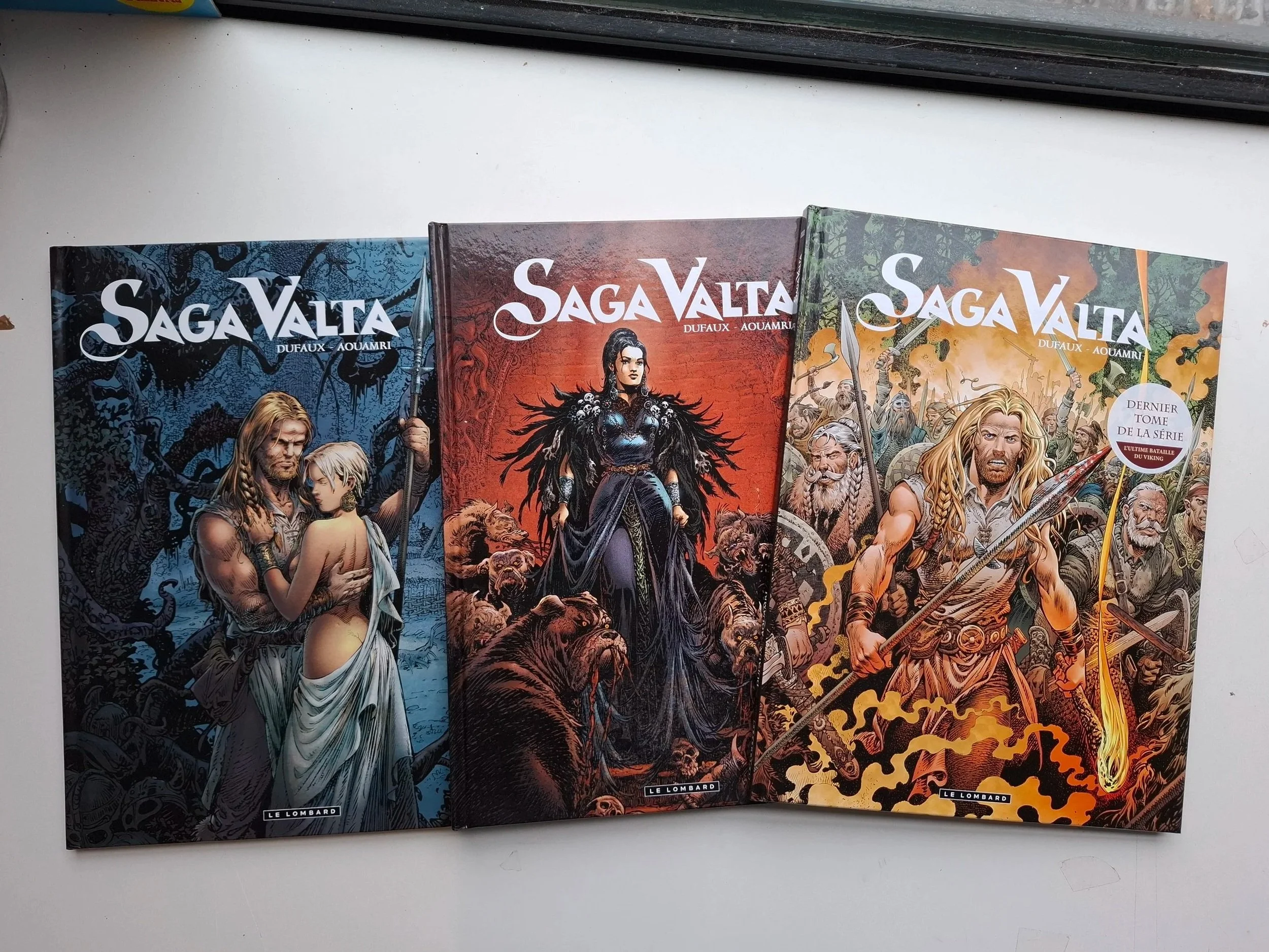 SAGA VALTA TOMES 1 à 3 SERIE COMPLETE AOUAMRI TOUS EO