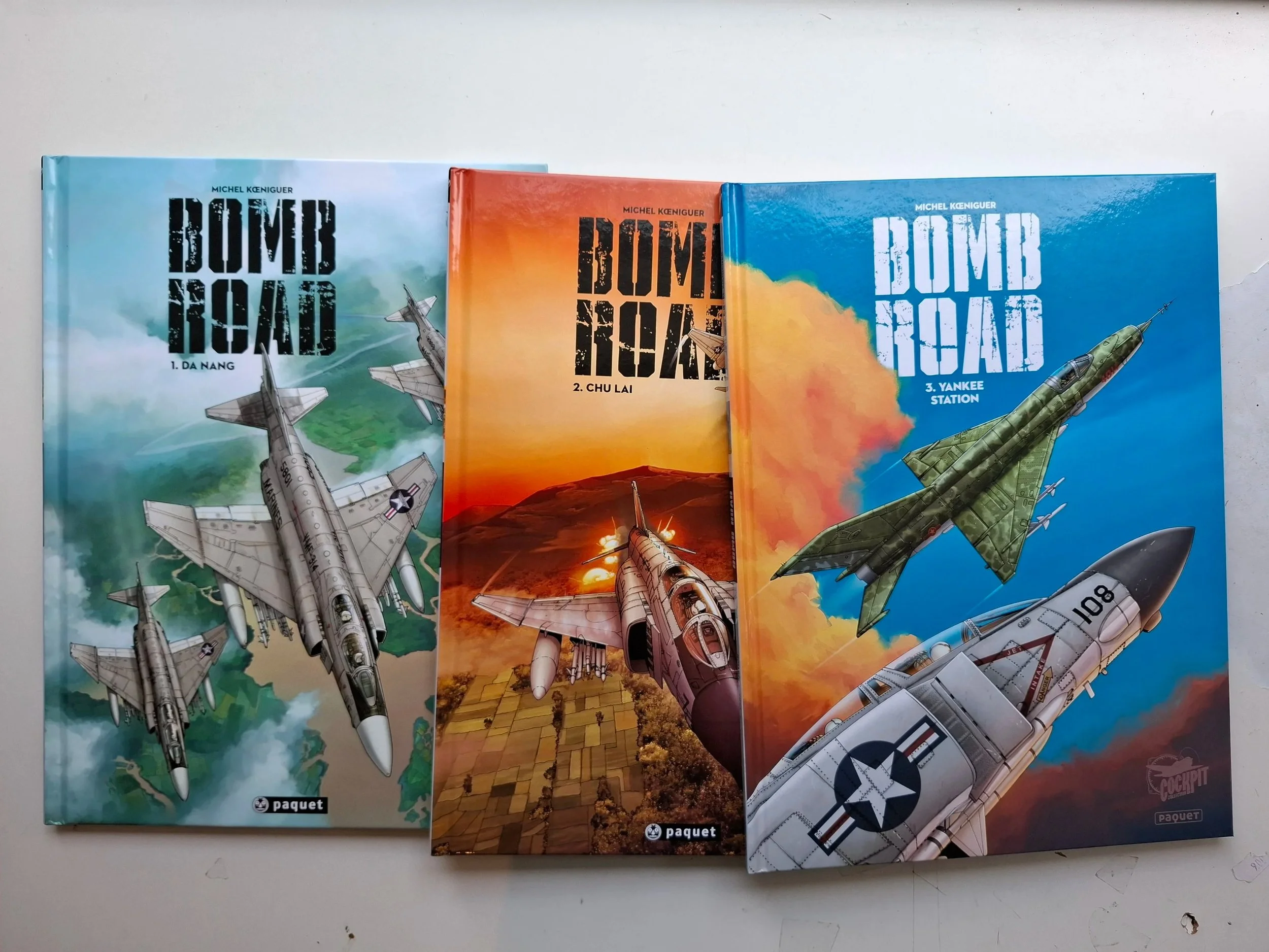 BOMB ROAD TOMES 1 à 3 SERIE COMPLETE PAQUET REED
