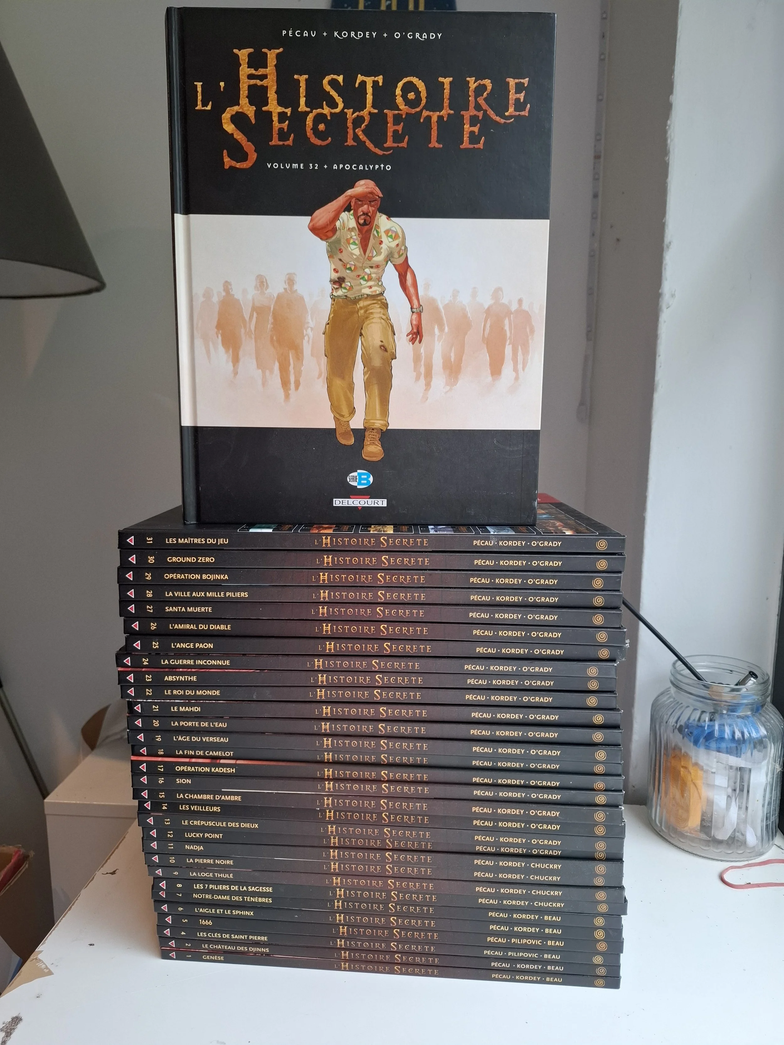 L'HISTOIRE SECRETE DELCOURT TOMES 1 à 32 TTBE