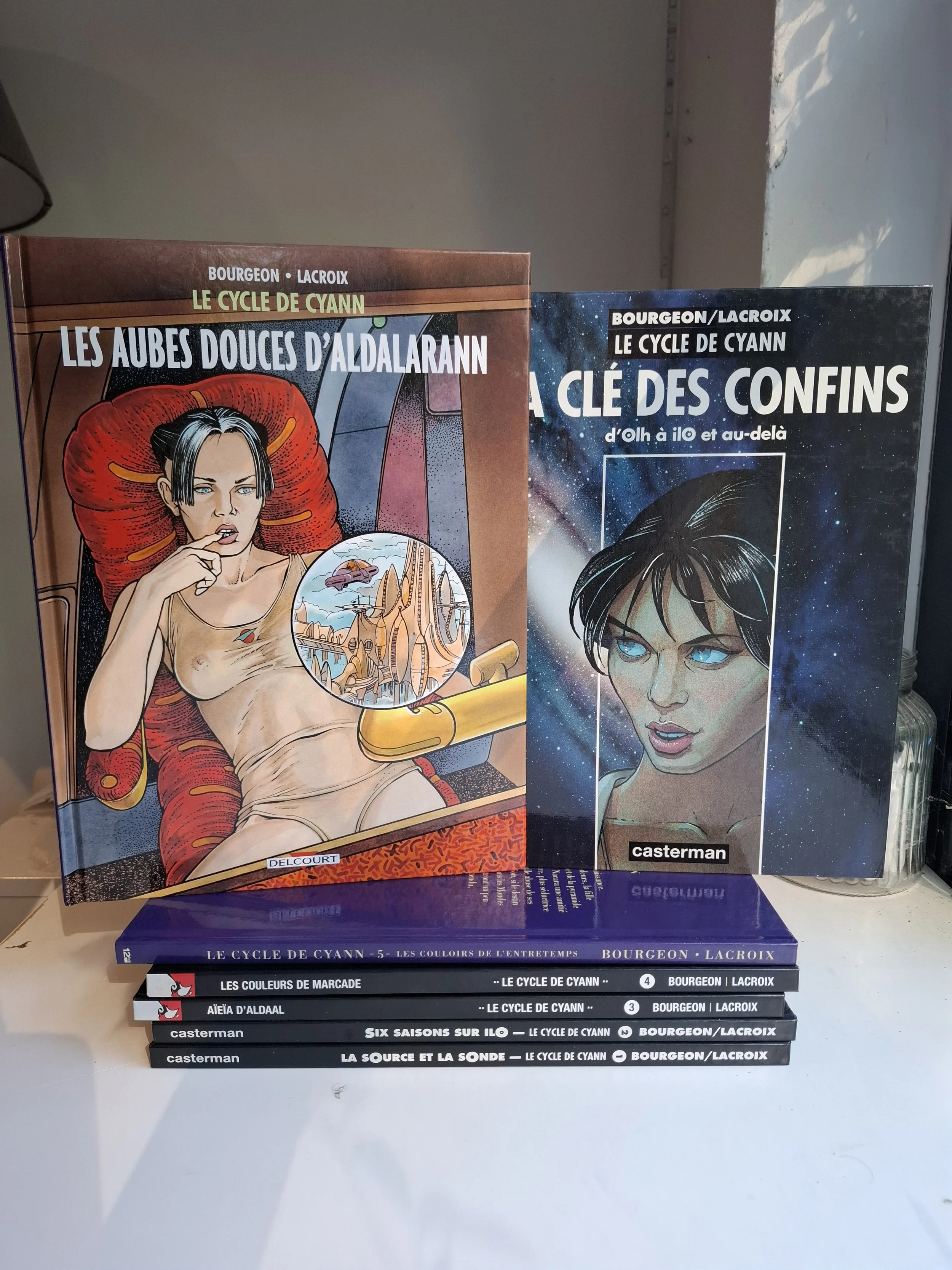 LE CYCLE DE CYANN BOURGEON TOMES 1 à 6 SERIE COMPLETE + HORS SERIE