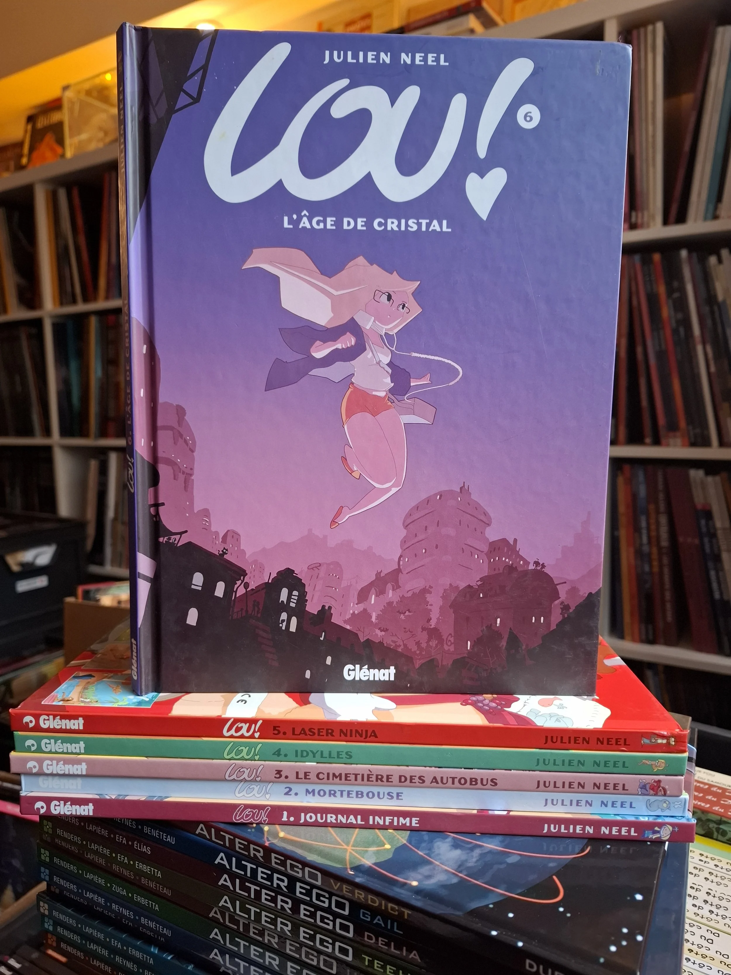 LOU TOMES 1 à 6 GLENAT REED