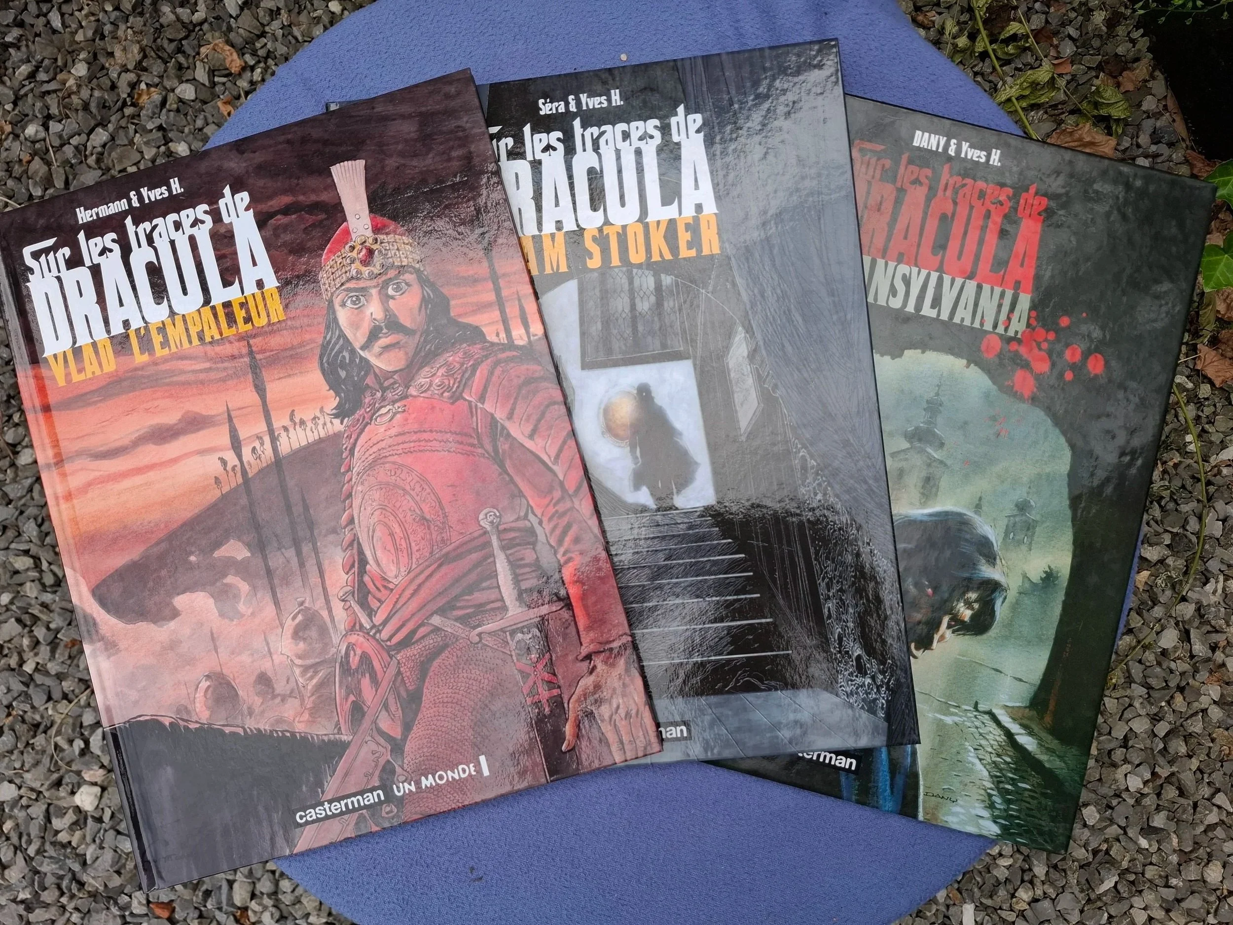 SUR LES TRACES DE DRACULA TOMES 1 à 3 SERIE COMPLETE