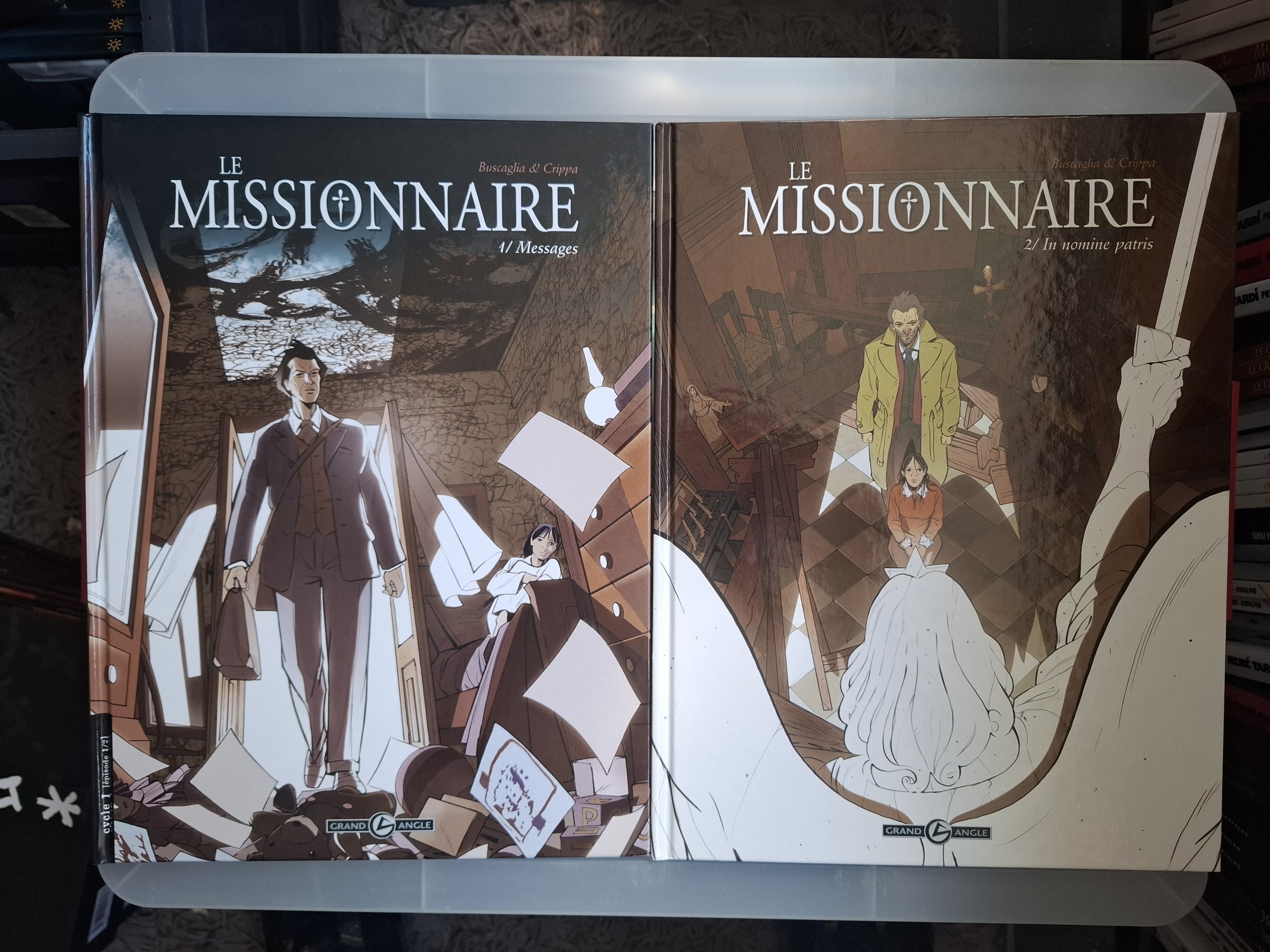 LE MISSIONAIRE TOMES 1 ET 2 SERIE COMPLETE TOUS EO