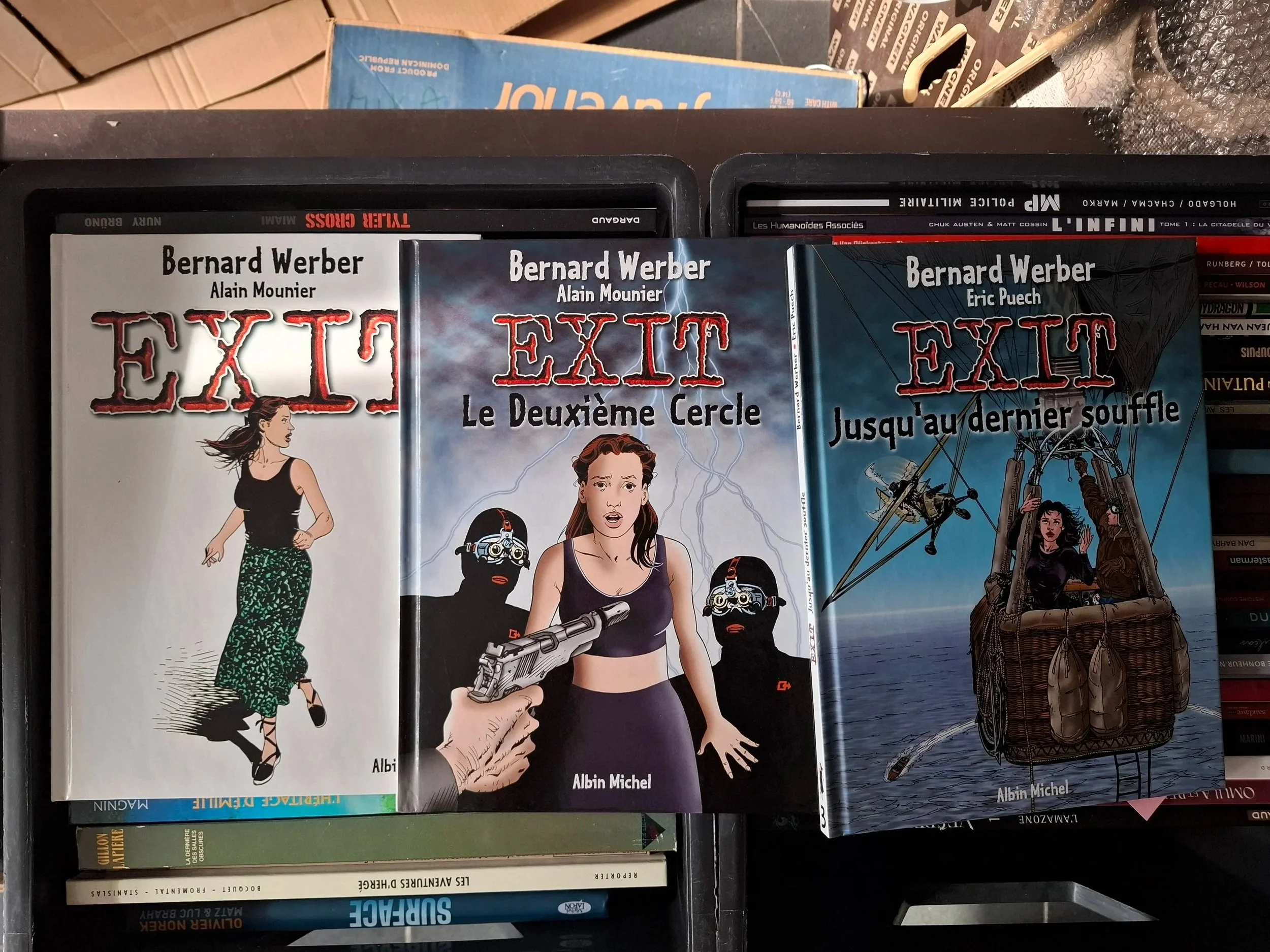 EXIT TOMES 1 à 3 SERIE COMPLETE TOUS EO