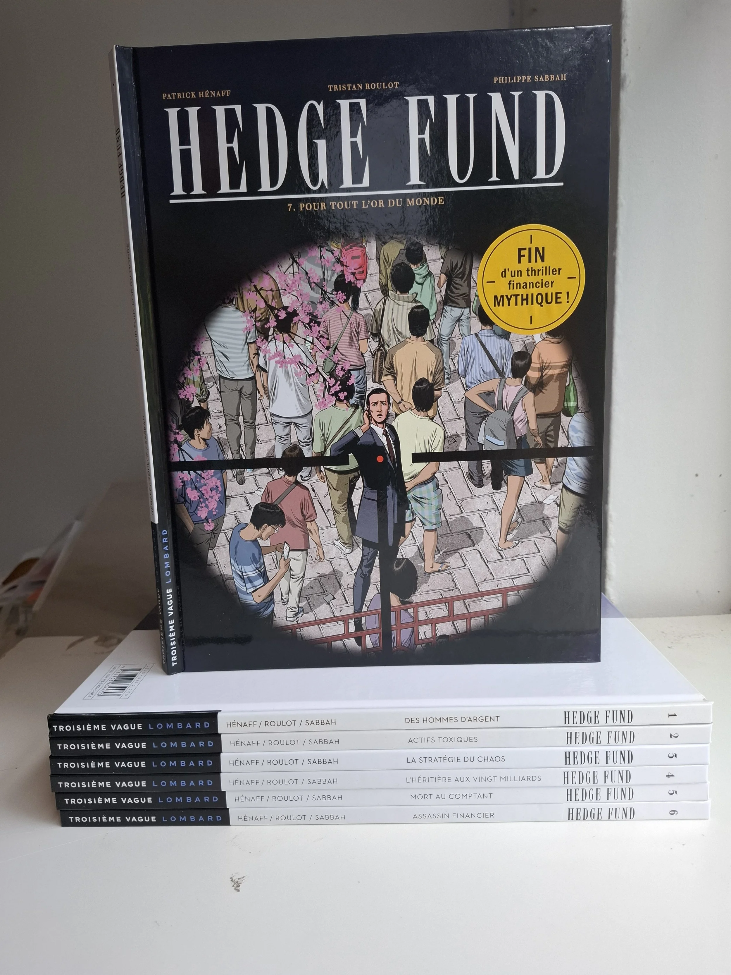 HEDGE FUND TOMES 1 à 7 SERIE COMPLETE LOMBARD REED