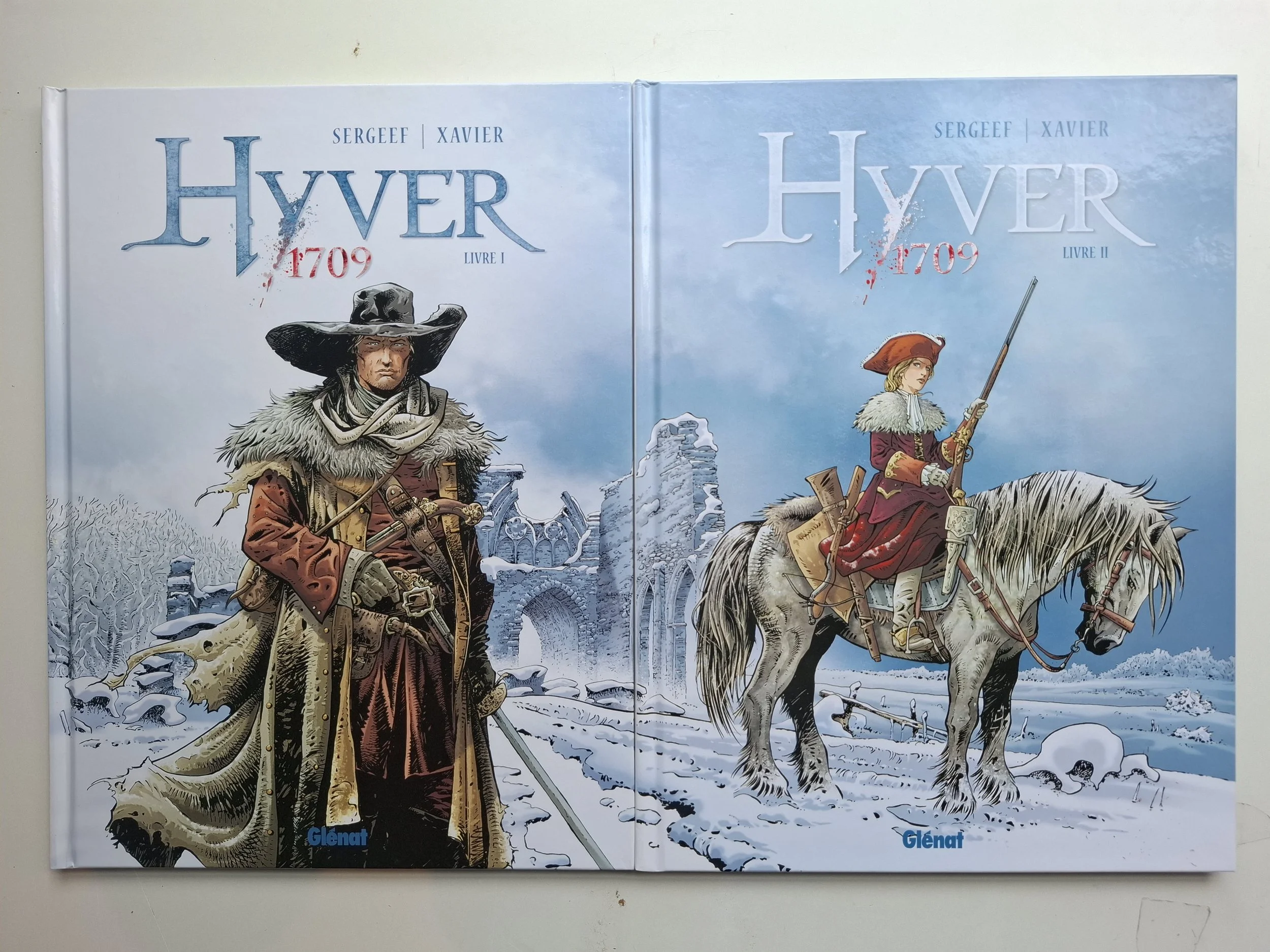 HYVER 1709 TOMES 1 ET 2 SERIE COMPLETE TOUS EO