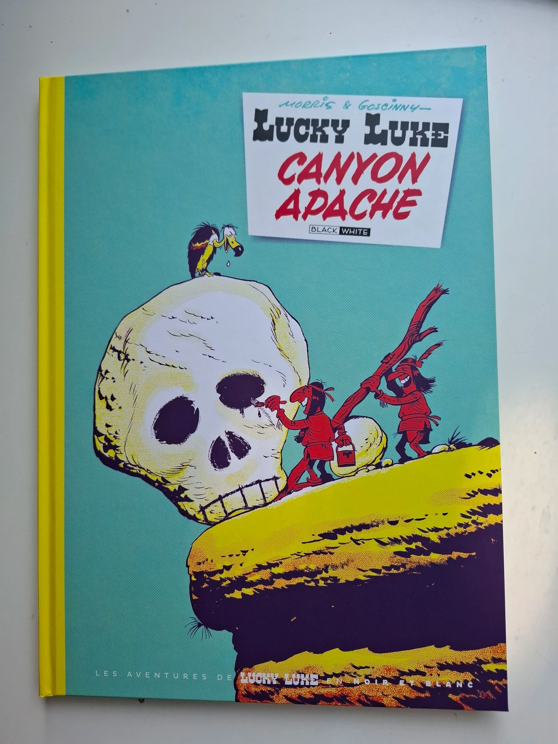TL LUCKY LUKE "CANYON APACHE" BLACK AND WHITE NEUF