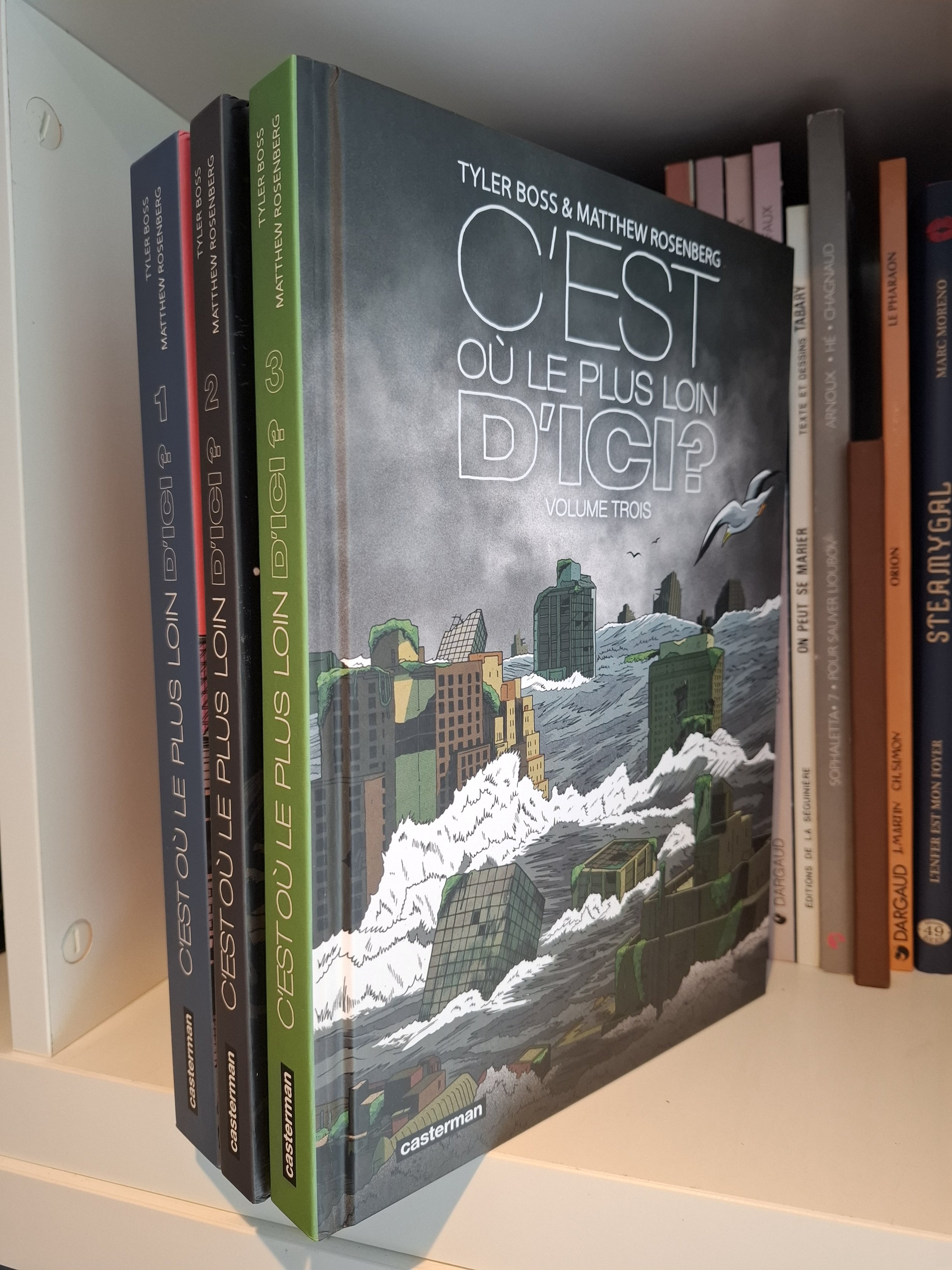 C'EST OU LE PLUS LOIN D'ICI TOMES 1 à 3 CASTERMAN TOUS EO