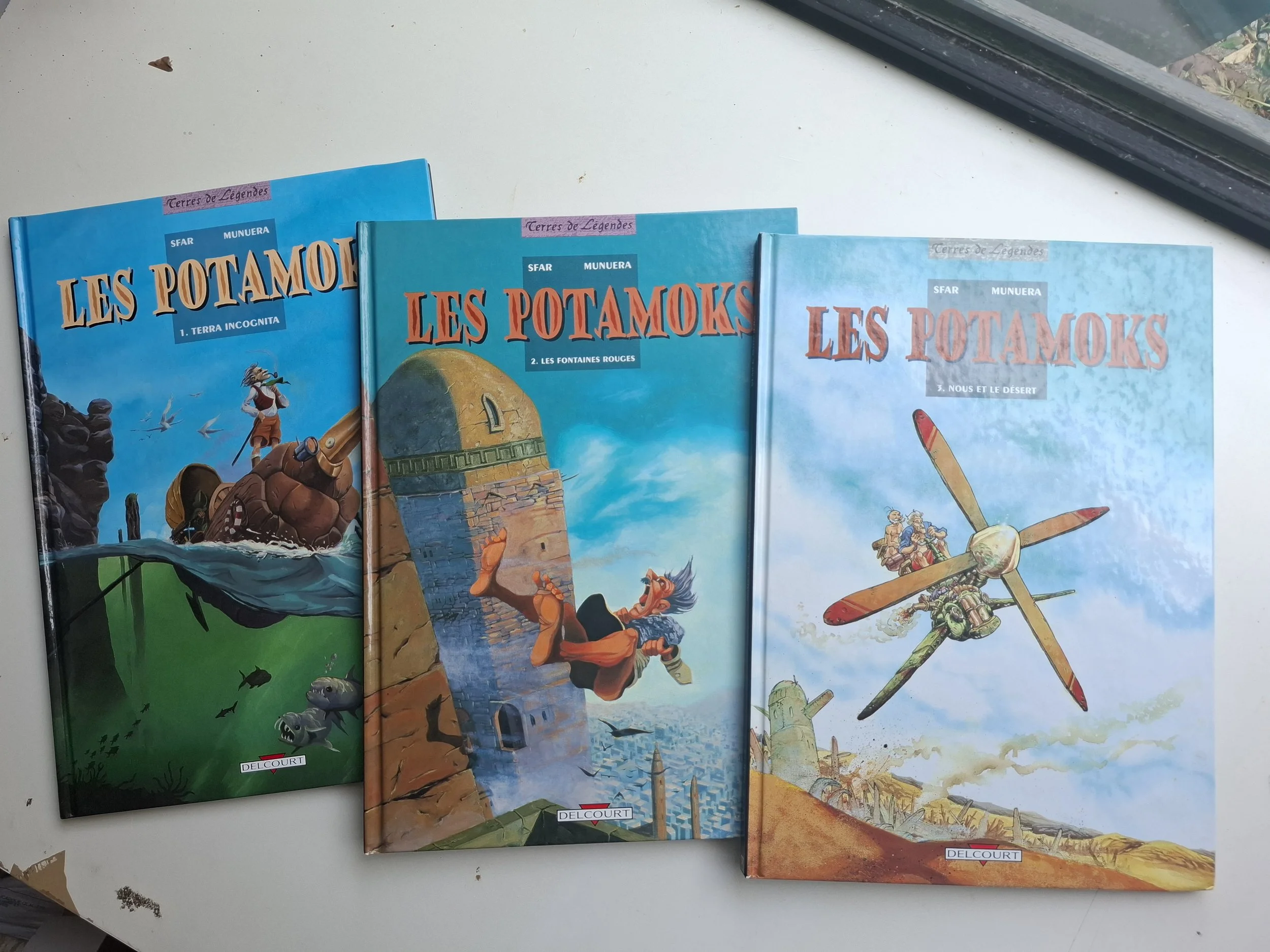 LES POTAMOKS TOMES 1 à 3 SERIE COMPLETE SFAR TOUS EO
