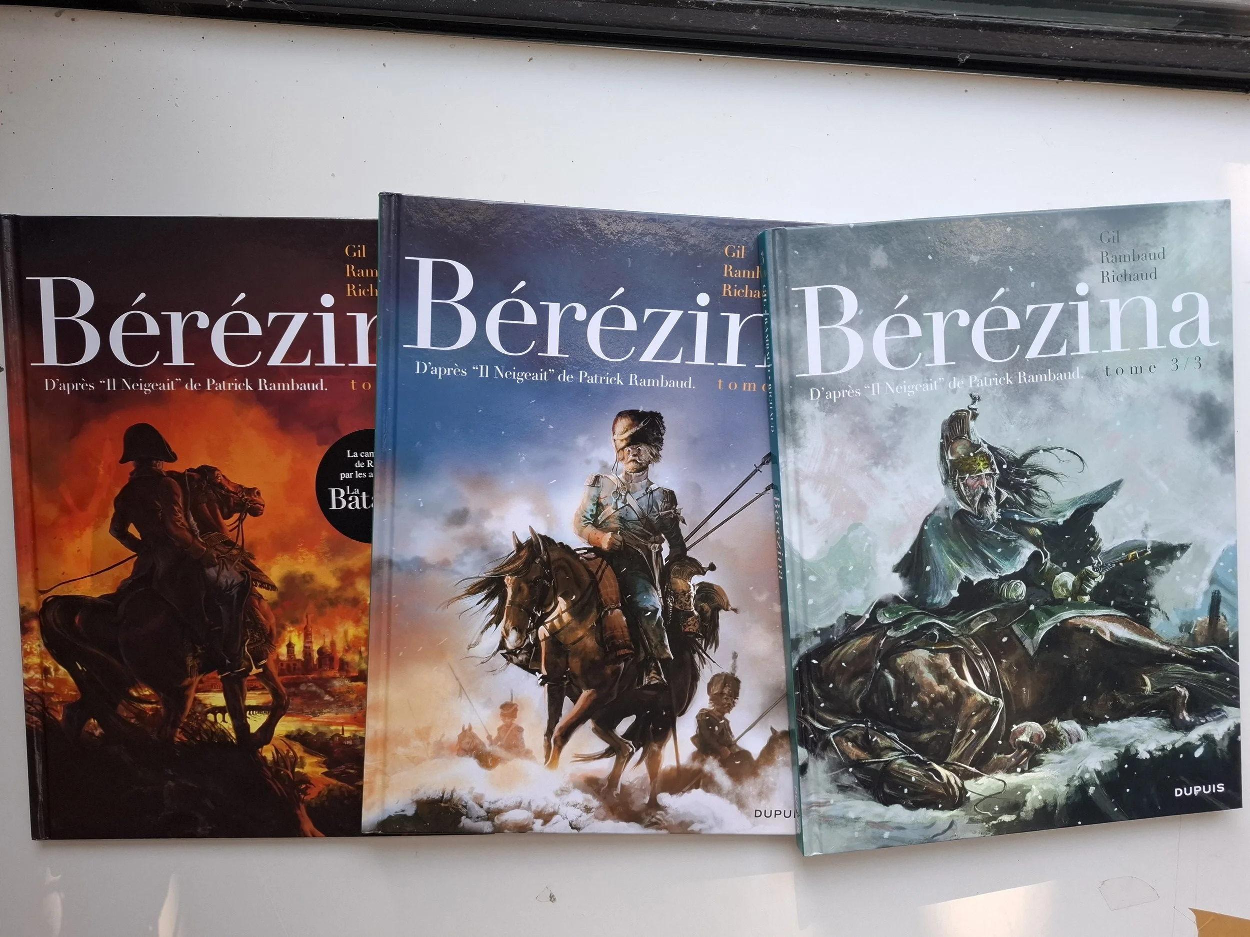 BEREZINA TOMES 1 à 3 SERIE COMPLETE TOUS EO