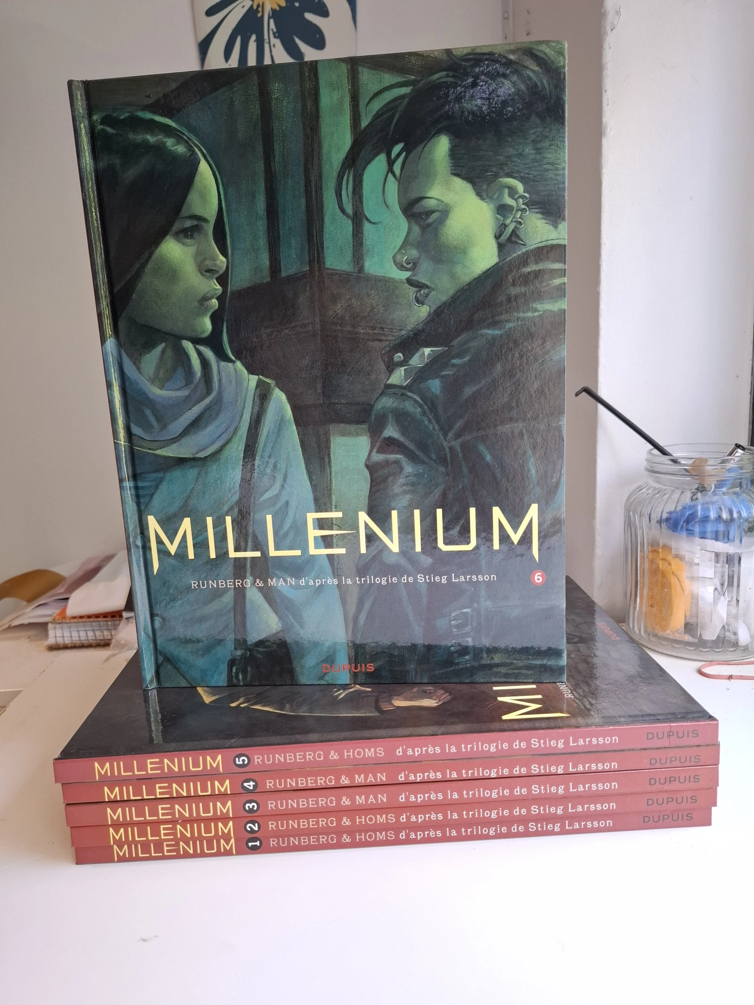 MILLENIUM TOMES 1 à 6 SERIE COMPLETE TOUS EO