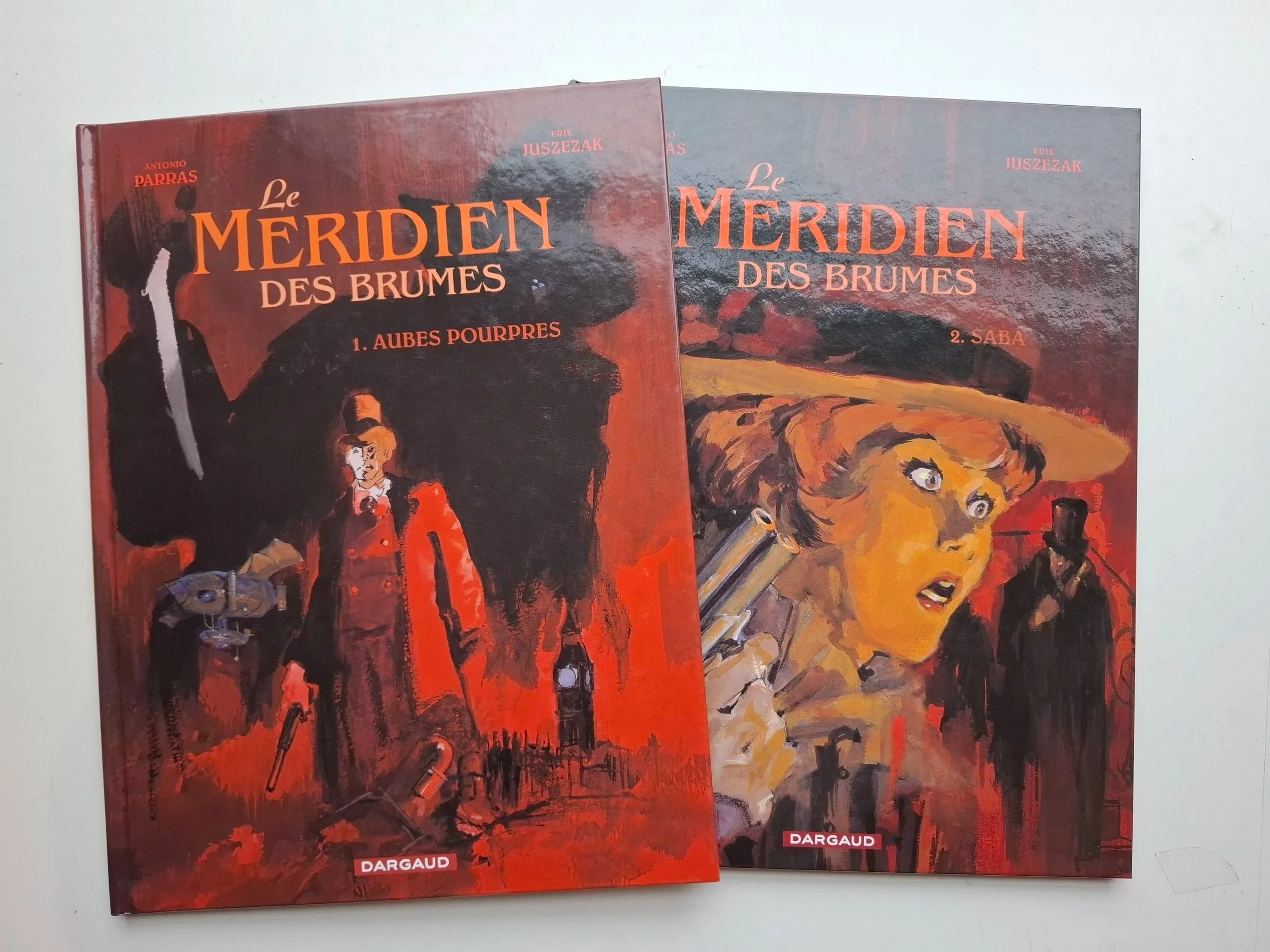 LE MERIDIEN DES BRUMES TOMES 1 ET 2 SERIE COMPLETE EO