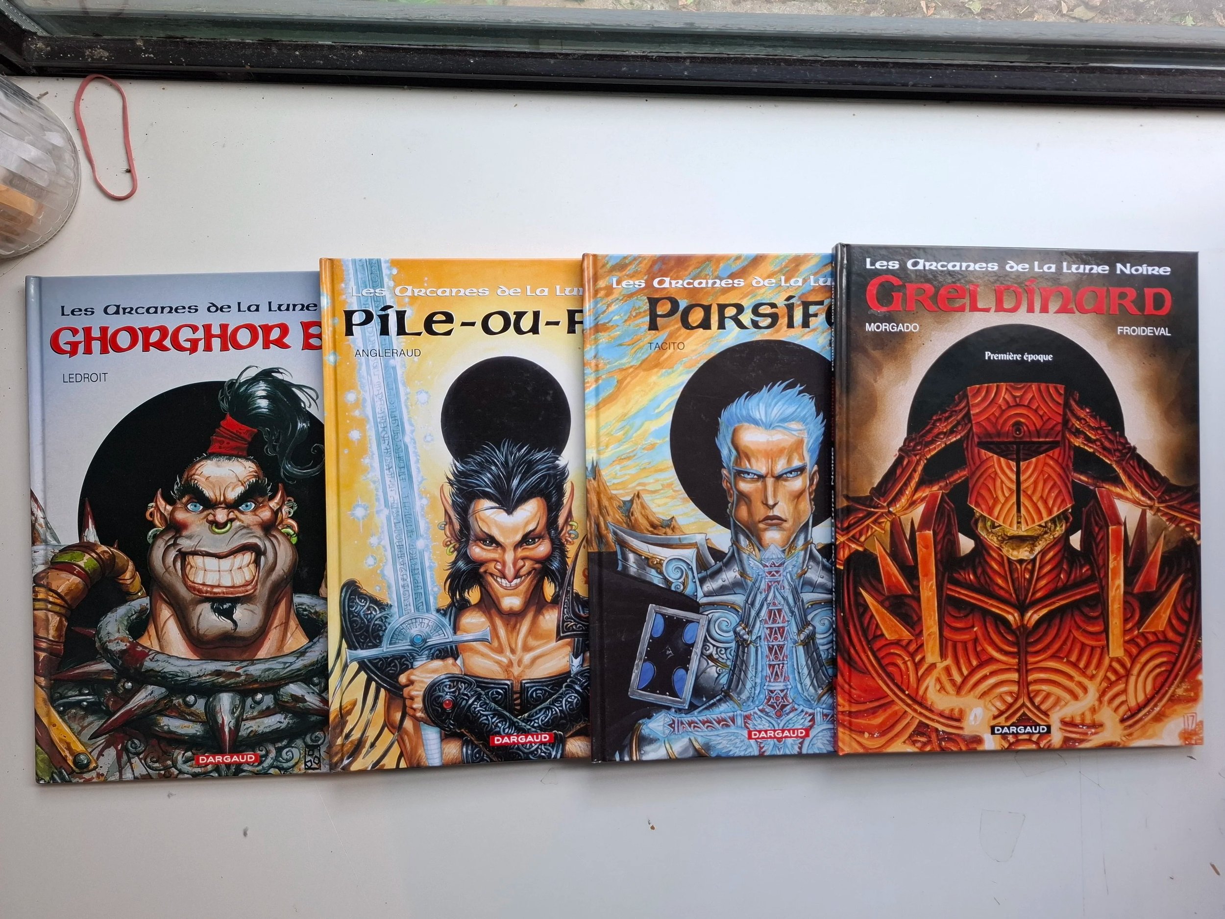 ARCANES DE LA LUNE NOIRE TOMES 1 à 4 SERIE COMPLETE EO