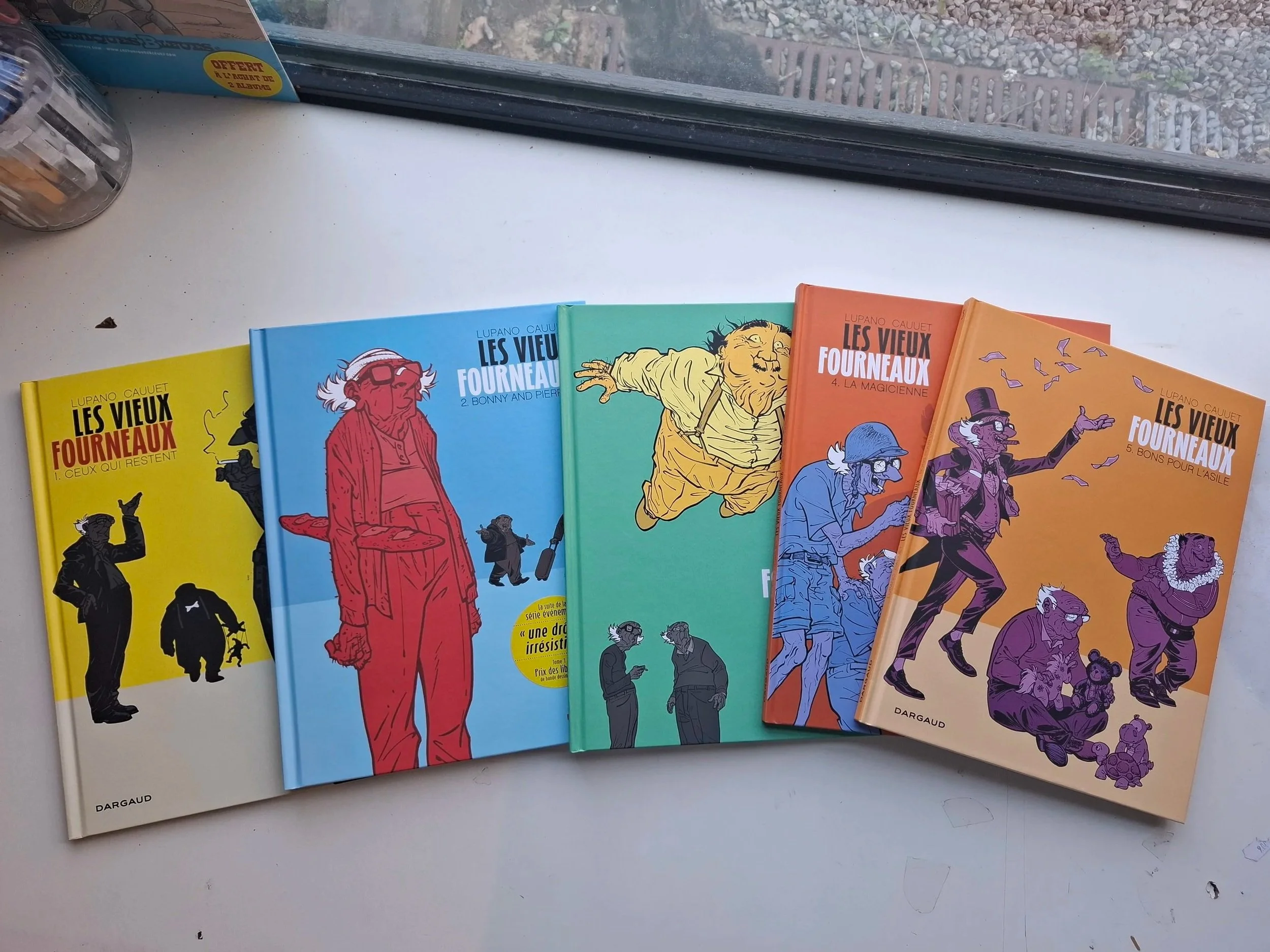 LES VIEUX FOURNEAUX TOMES 1 à 5 TTBE EO