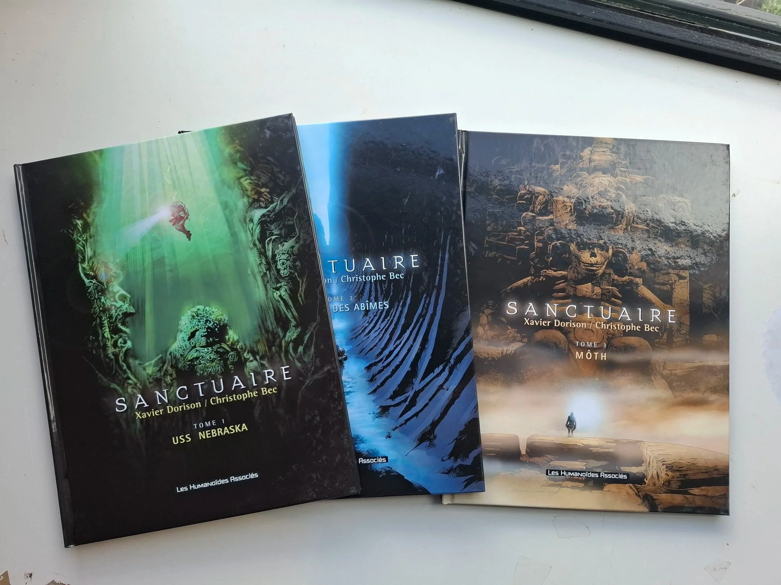 SANCTUAIRE BEC TOMES 1 à 3 SERIE COMPLETE REED