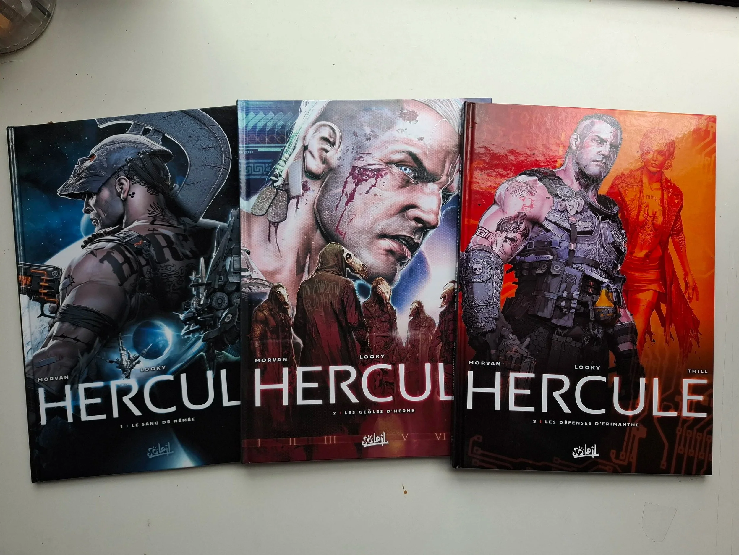 HERCULE TOMES 1 à 3 SERIE COMPLETE TOUS EO