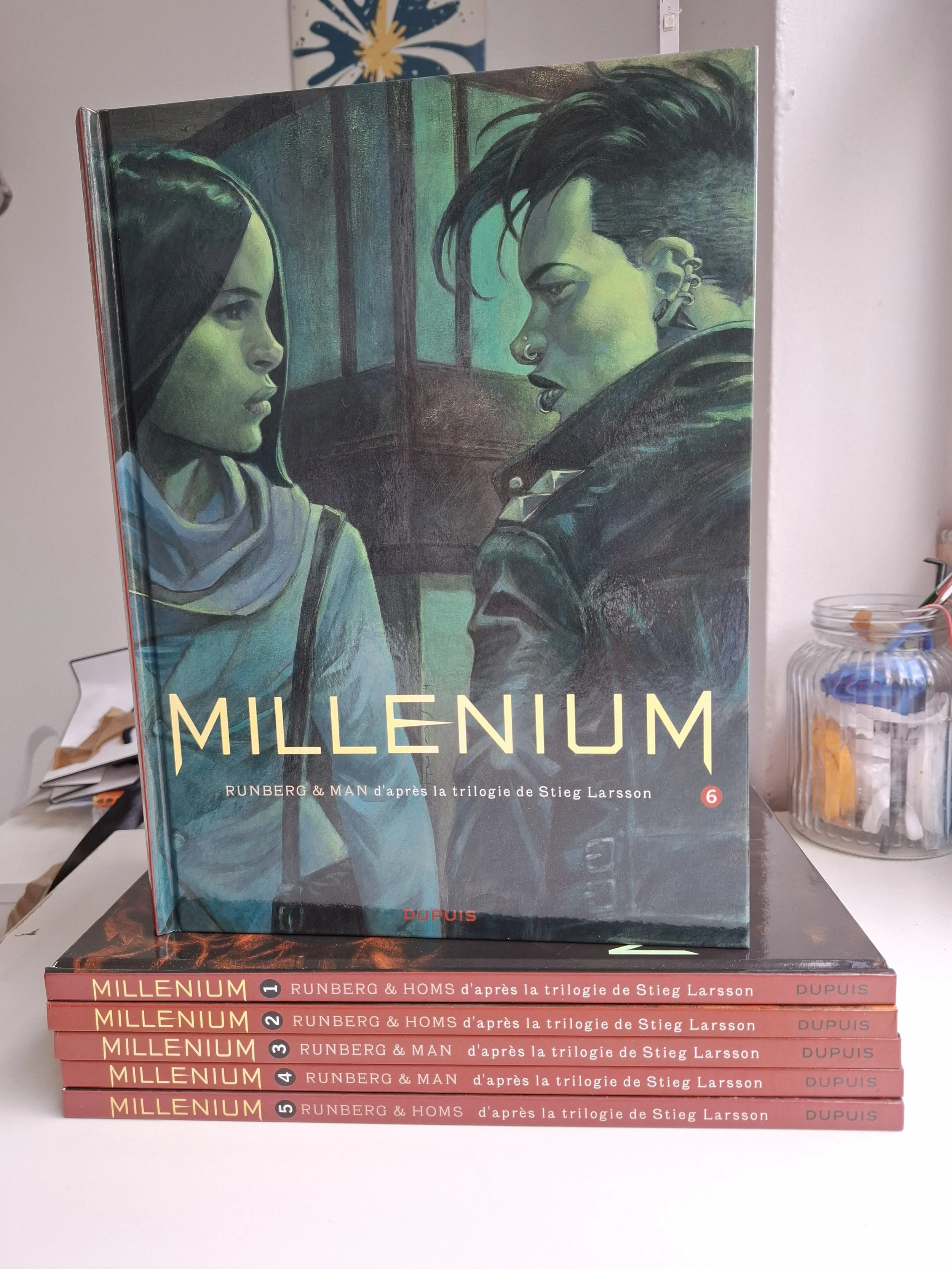 MILLENIUM TOMES 1 à 6 SERIE COMPLETE DUPUIS TOUS EO