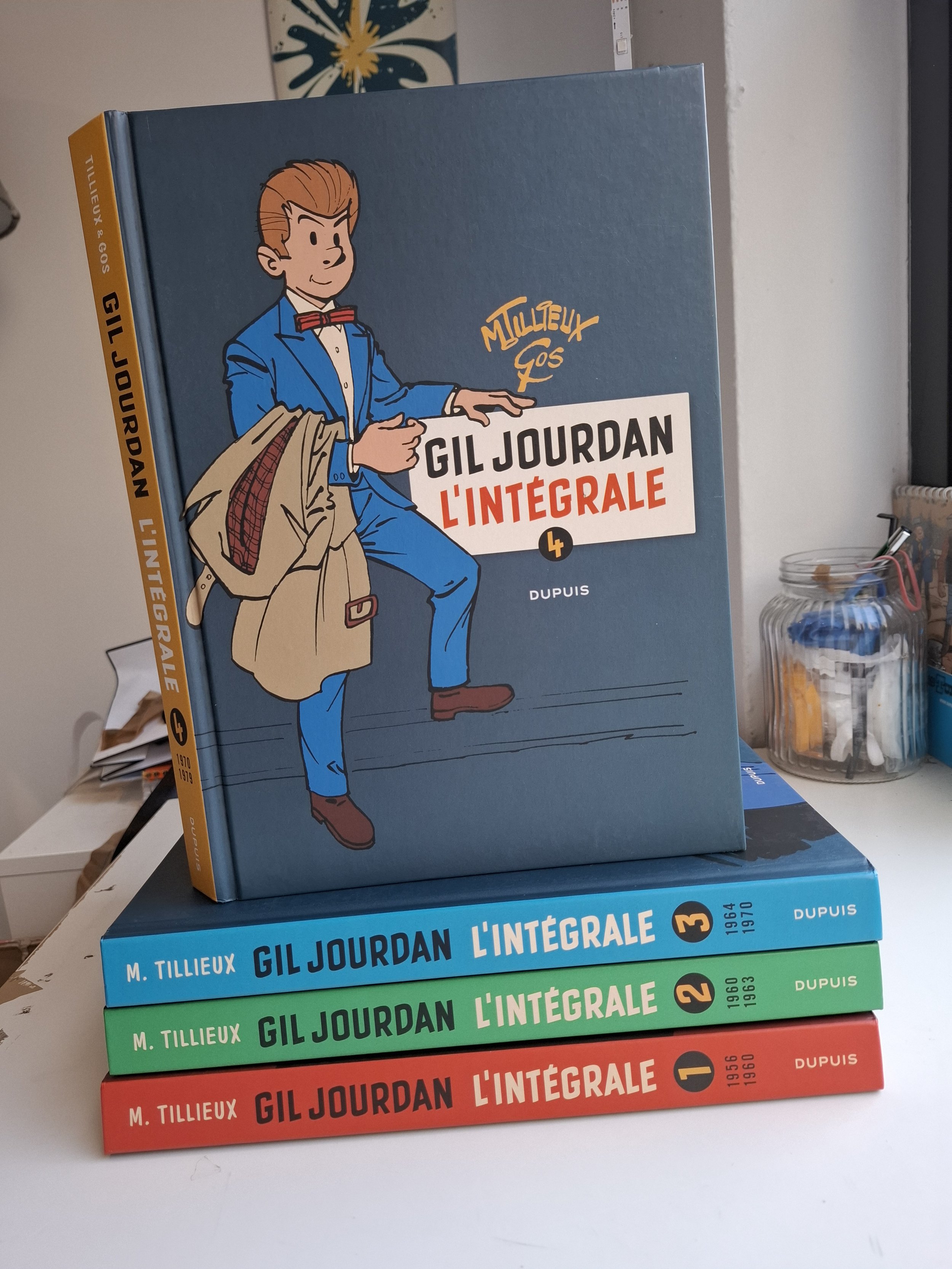 INTEGRALES GIL JOURDAN VOLUMES 1 à 4 COMPLETE EO/REED