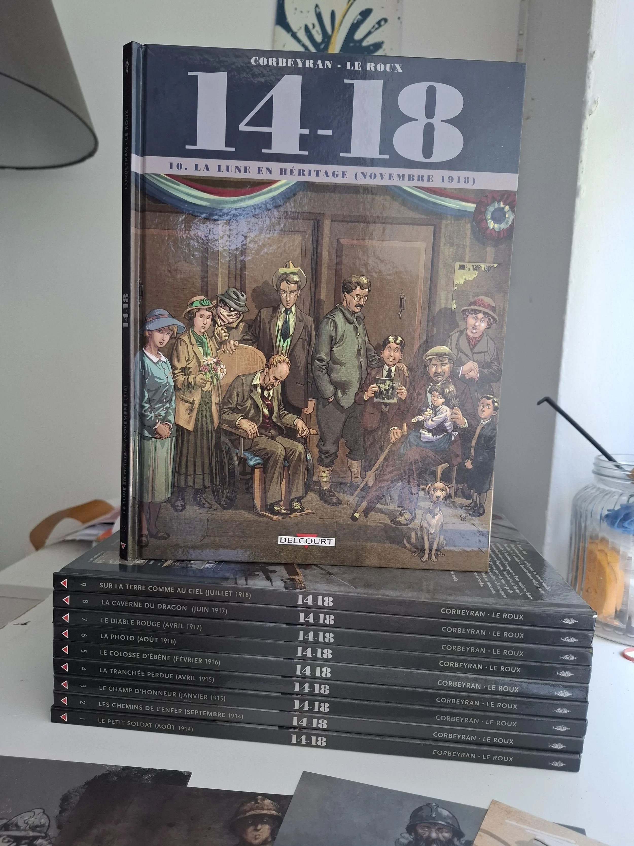 14-18 TOMES 1 à 10 SERIE COMPLETE TOUS EO + SUPPLEMENTS