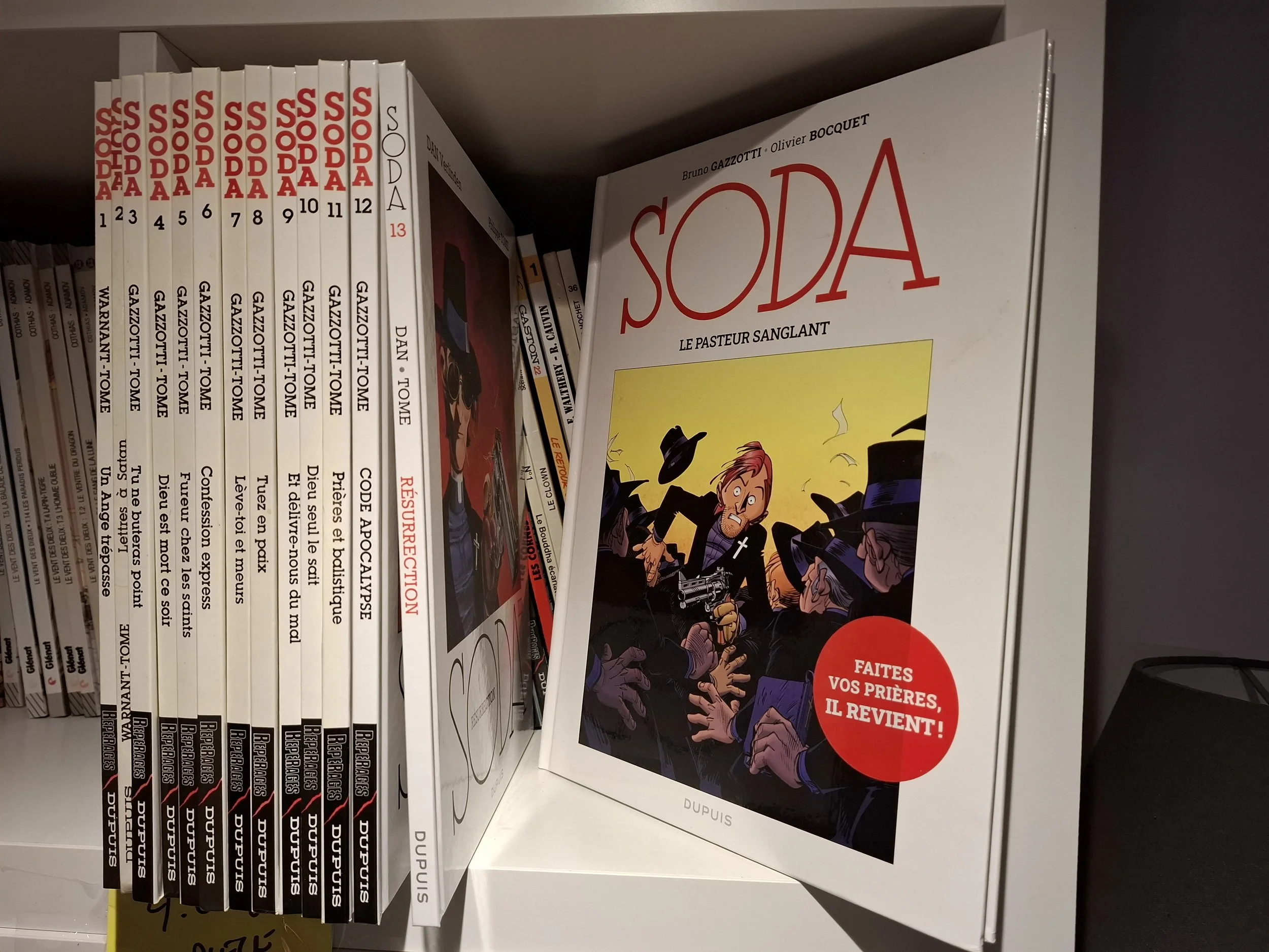 COLLECTION SODA DUPUIS TOMES 1 à 14 EO/REED
