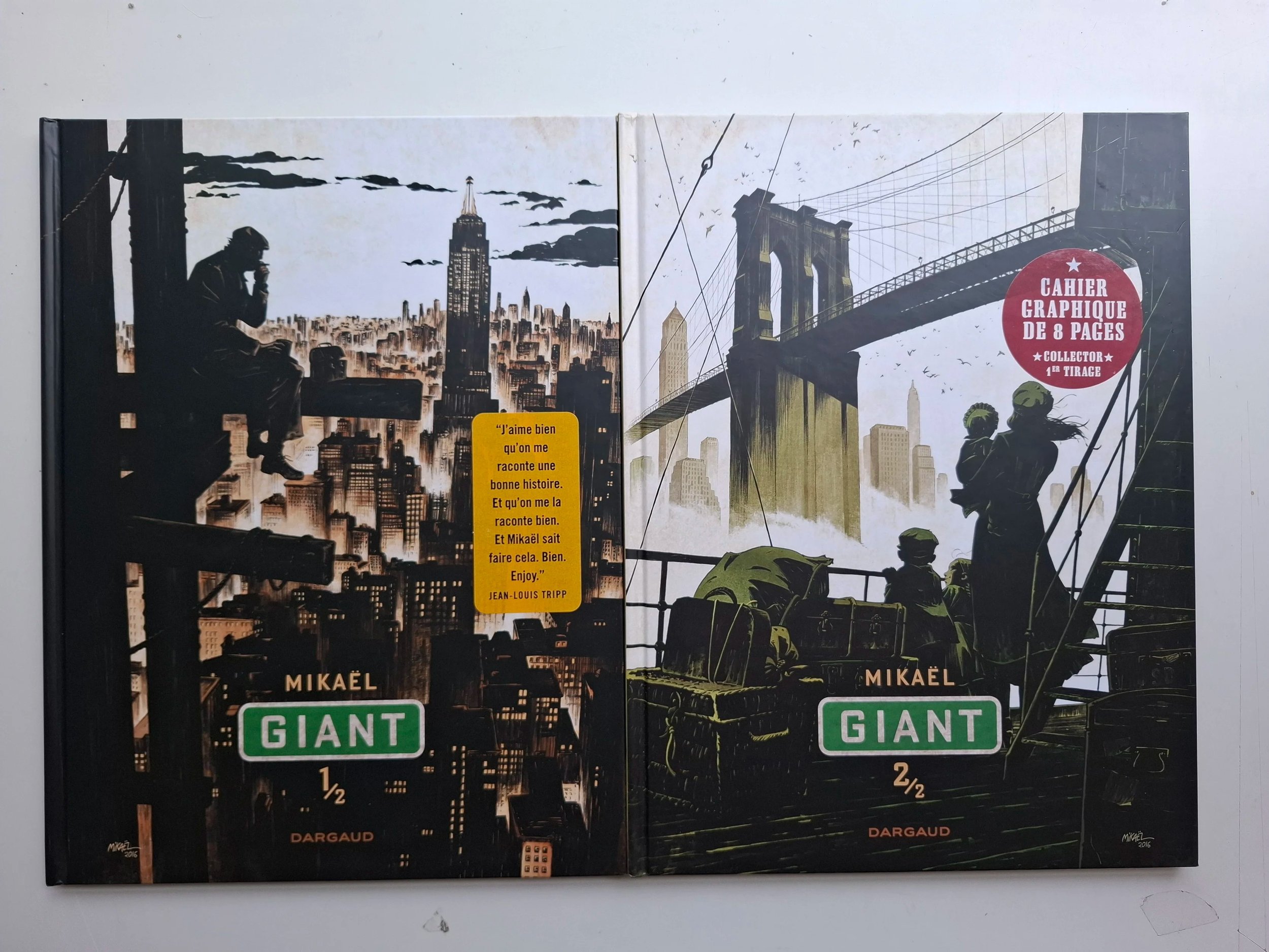 GIANT TOMES 1 ET 2 SERIE COMPLETE MIKAEL