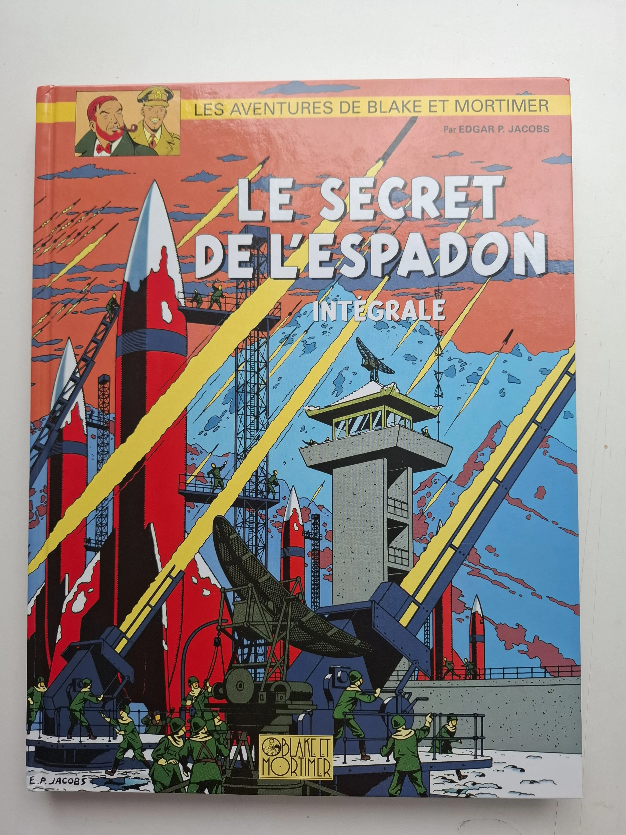 BLAKE ET MORTIMER INTEGRALE "LE SECRET DE L'ESPADON" JACOBS EO 2002