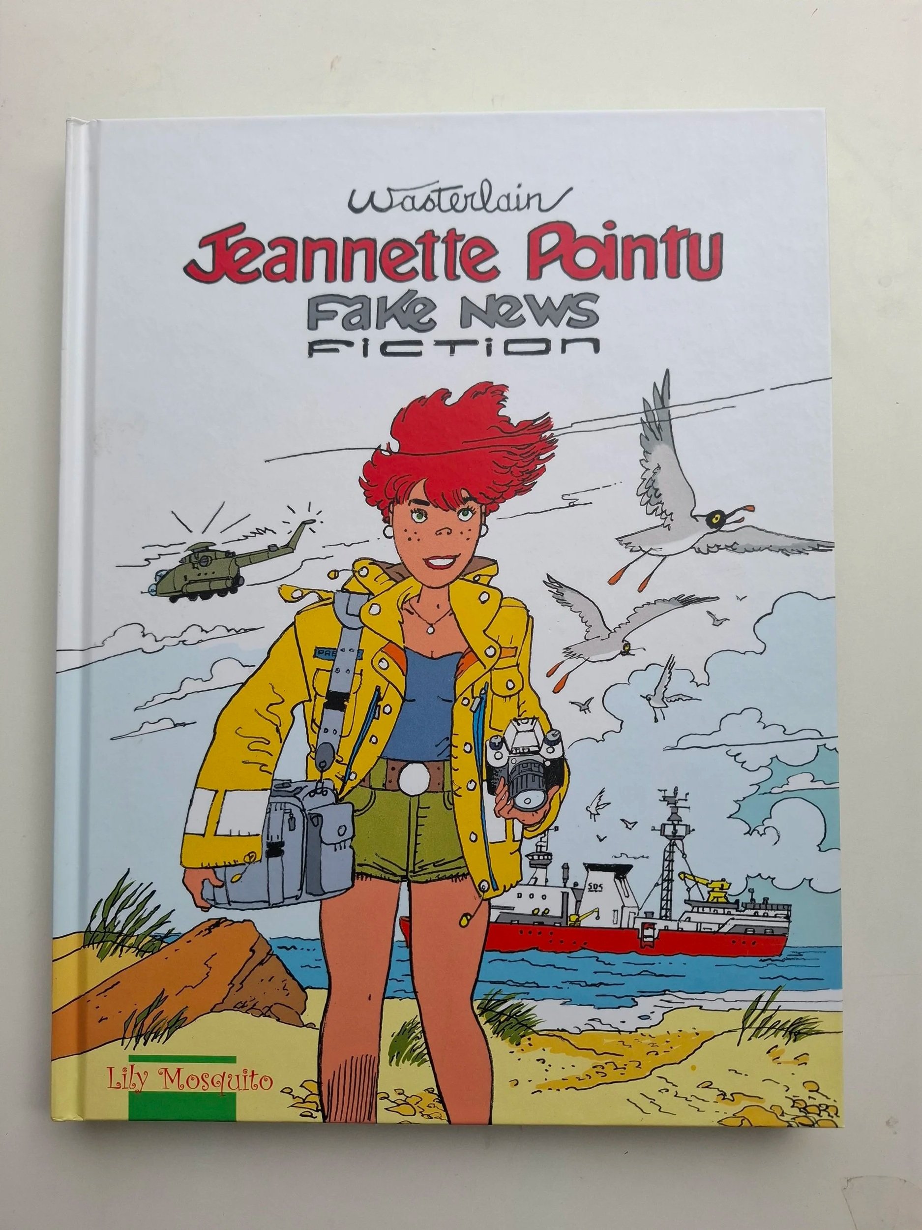 JEANNETTE POINTU TOME 21" FAKE NEWS FICTION" EO 2020