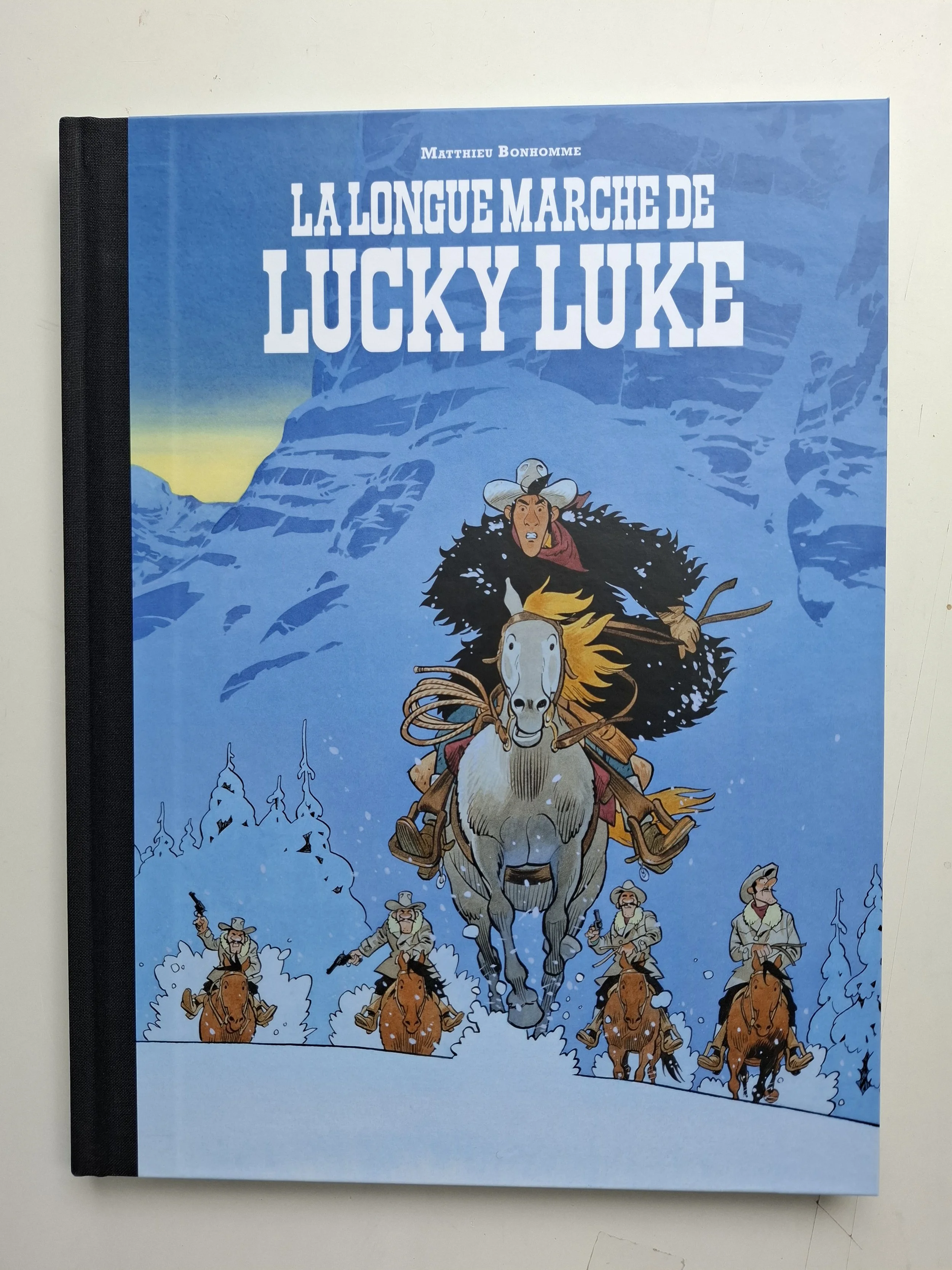 TL "LA LONGUE MARCHE DE LUCKY LUKE" VERSION BULLE 1.000ex