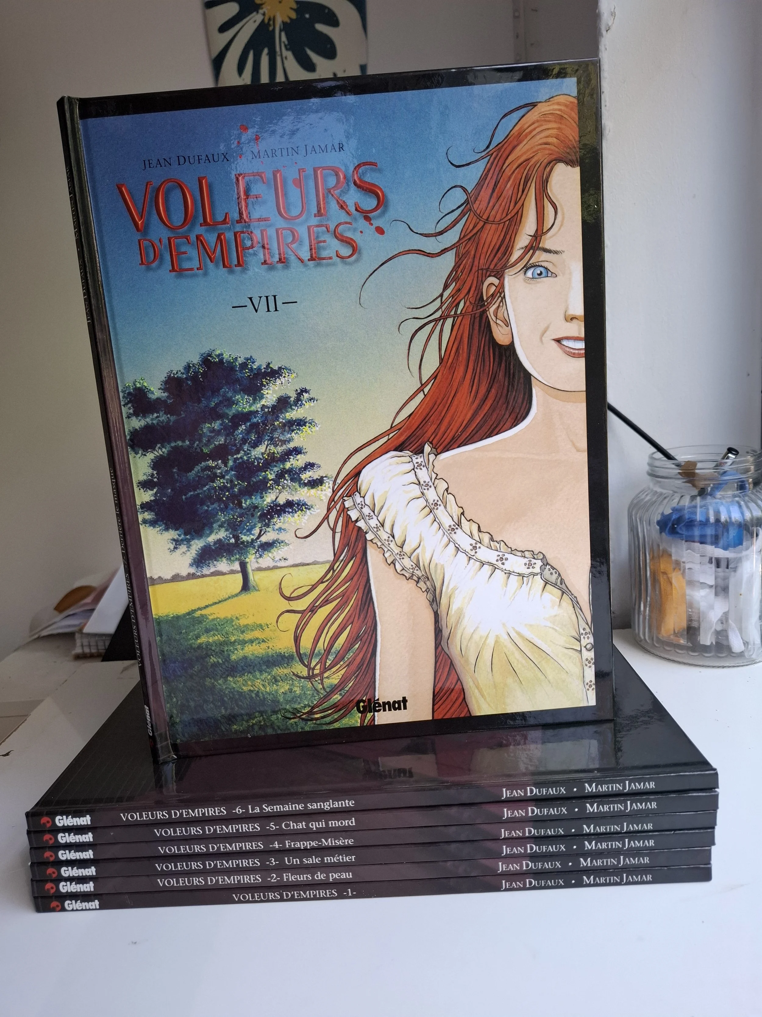 LES VOLEURS D'EMPIRES TOMES 1 à 7 SERIE COMPLETE DUFAUX JAMAR REED