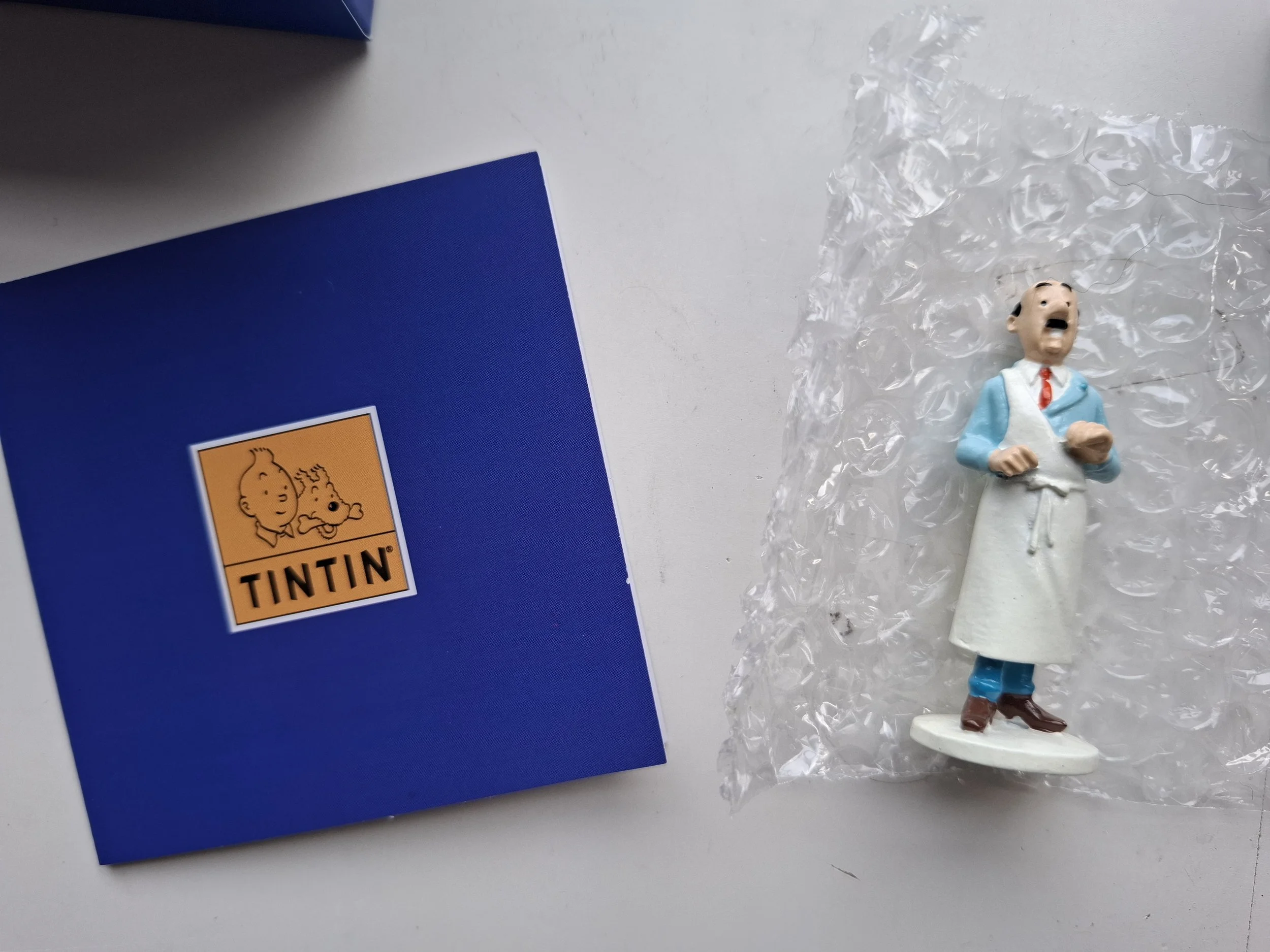 PIXI TINTIN "BOUCHER SANZOT" CARTE DE VOEUX 1972 REF 46517