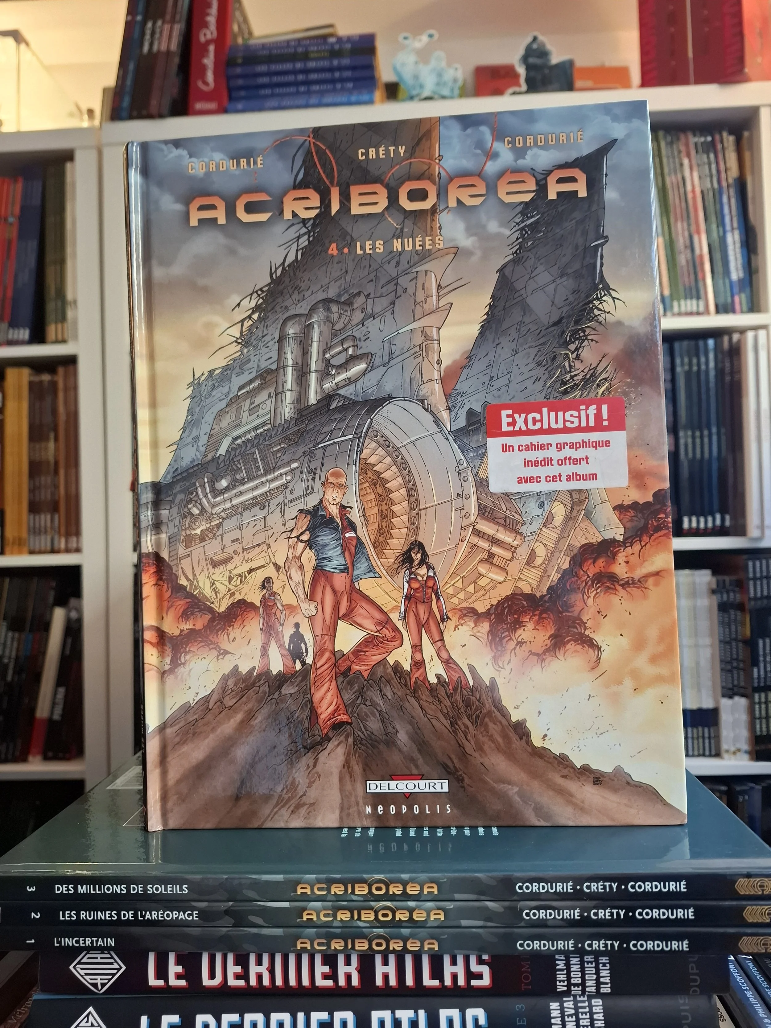 ACRIBOREA TOMES 1 à 4 DELCOURT TOUS EO