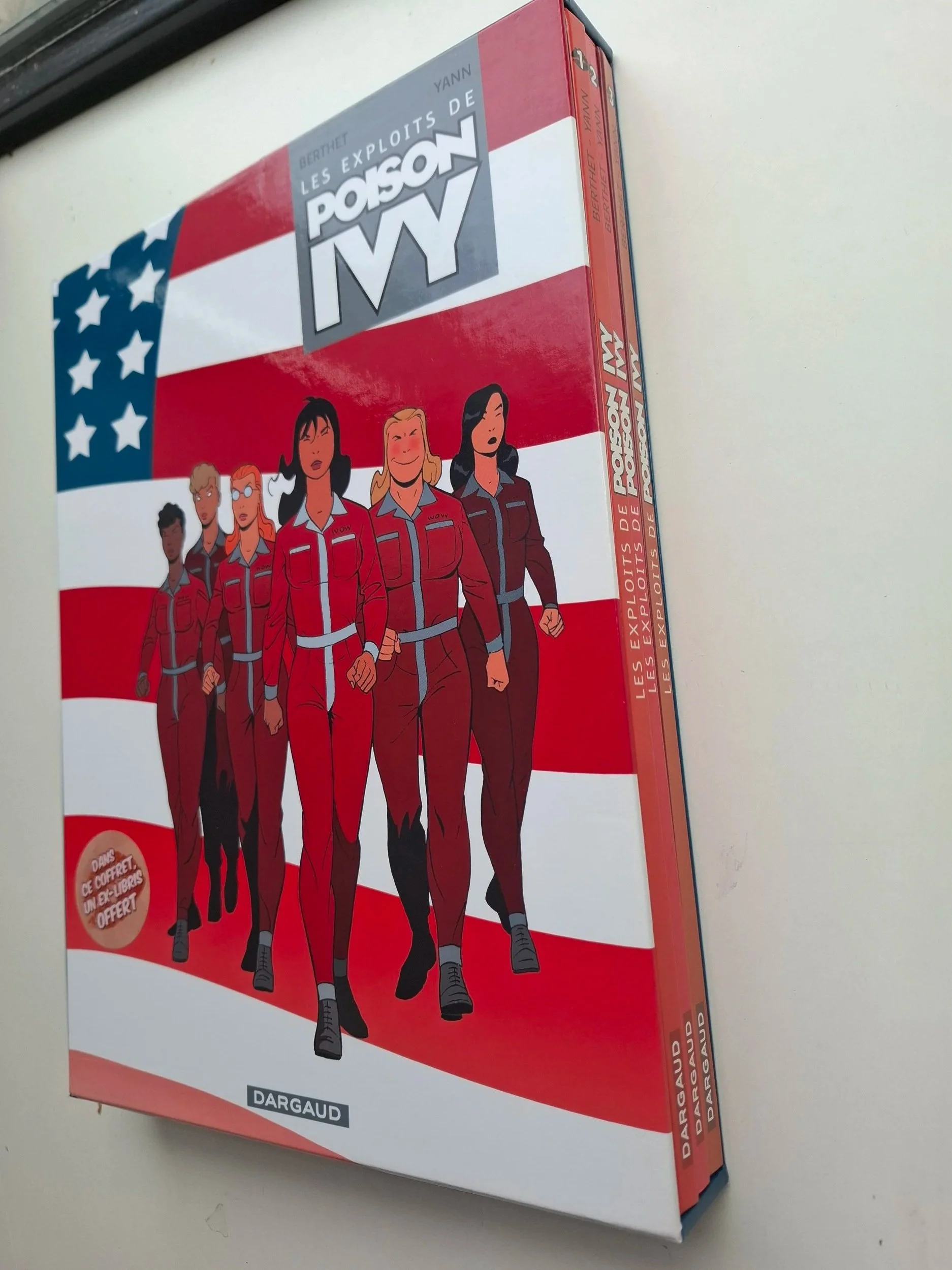 COFFRET POISON IVY BERTHET TOMES 1 à 3 SERIE COMPLETE +EX-LIBRIS