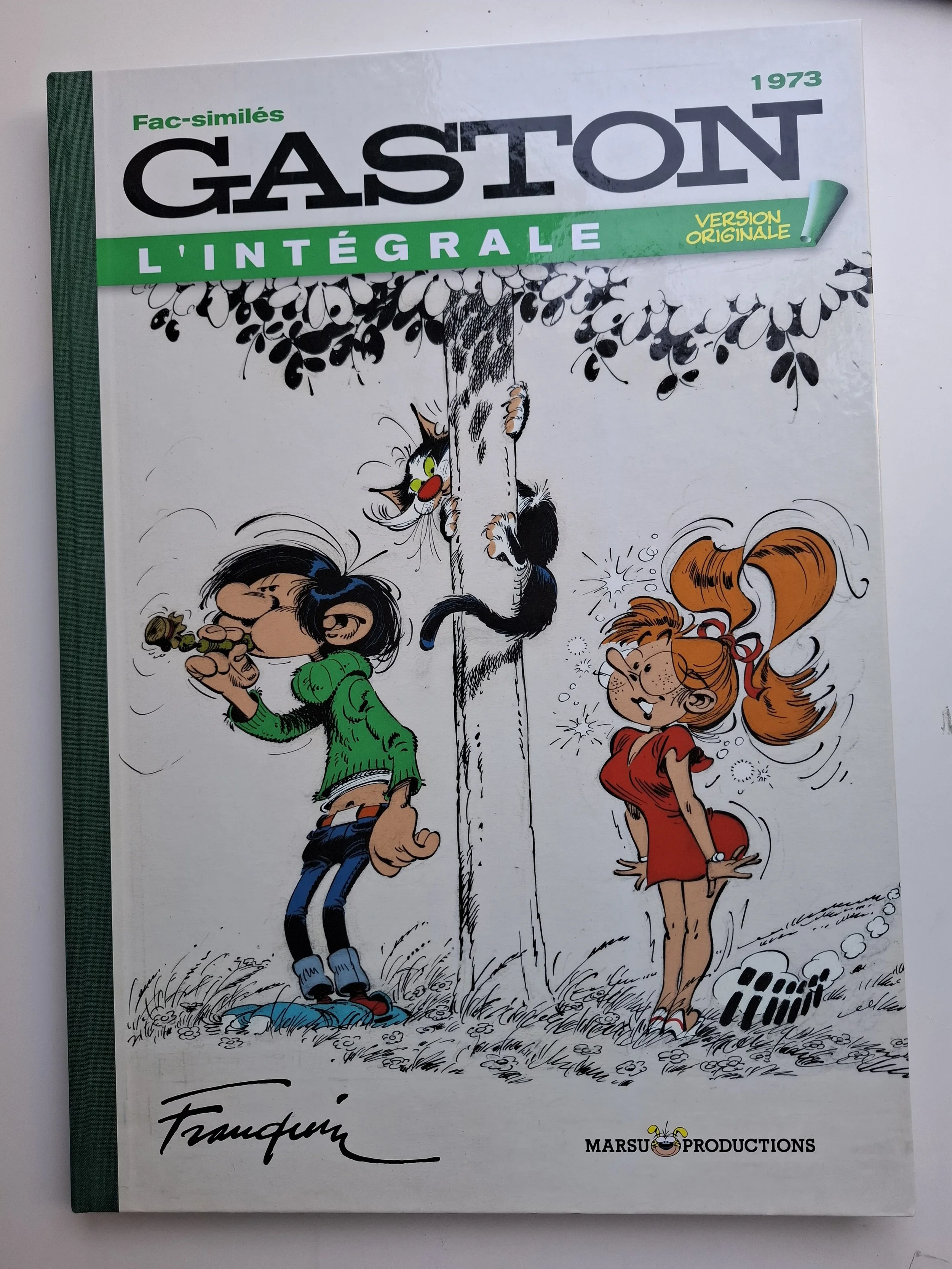 GASTON L'INTEGRALE VERSION ORIGINALE VOLUME 13 2.200 ex