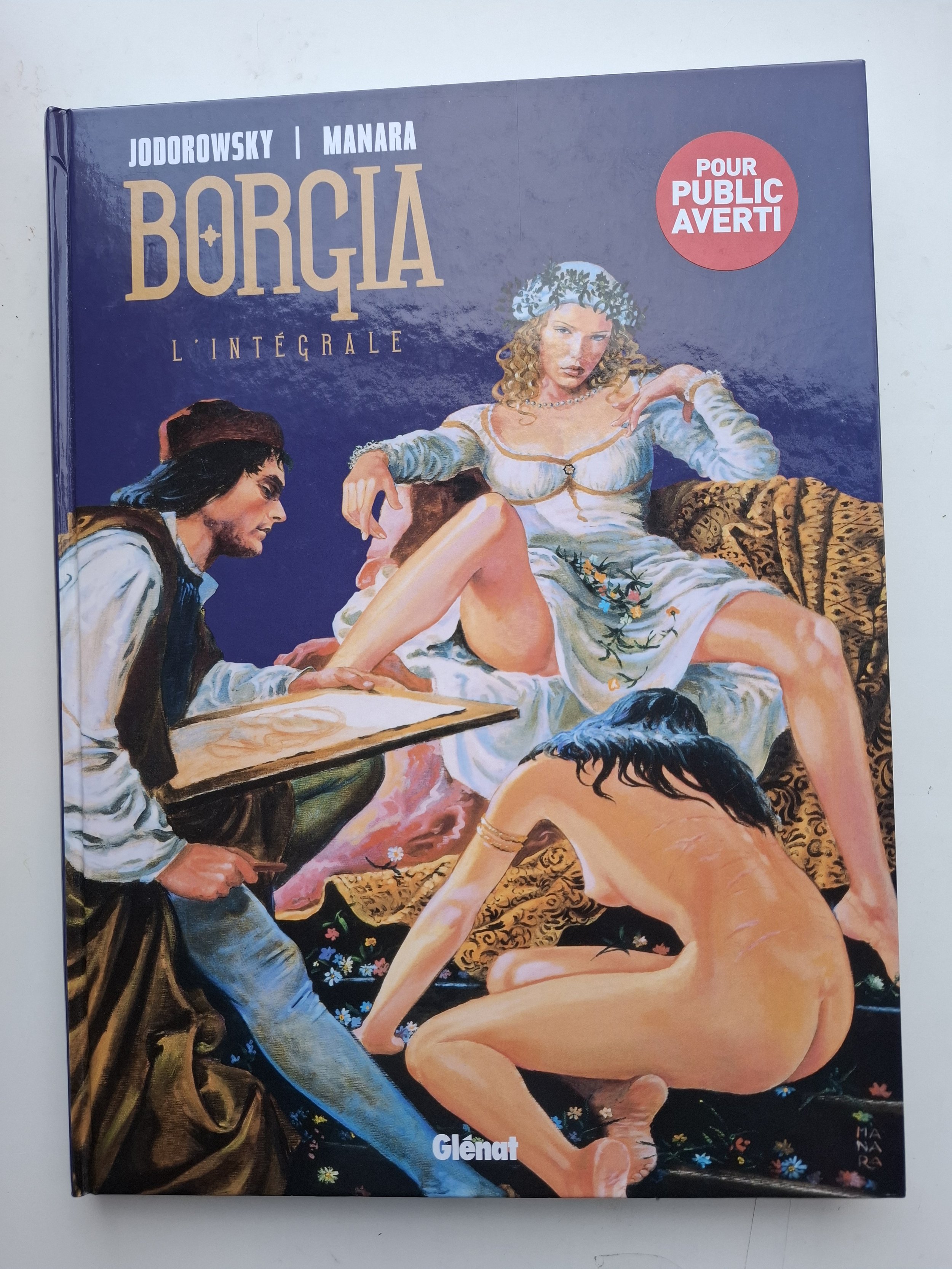 INTEGRALE BORGIA TOMES 1-4 MANARA REED 2013