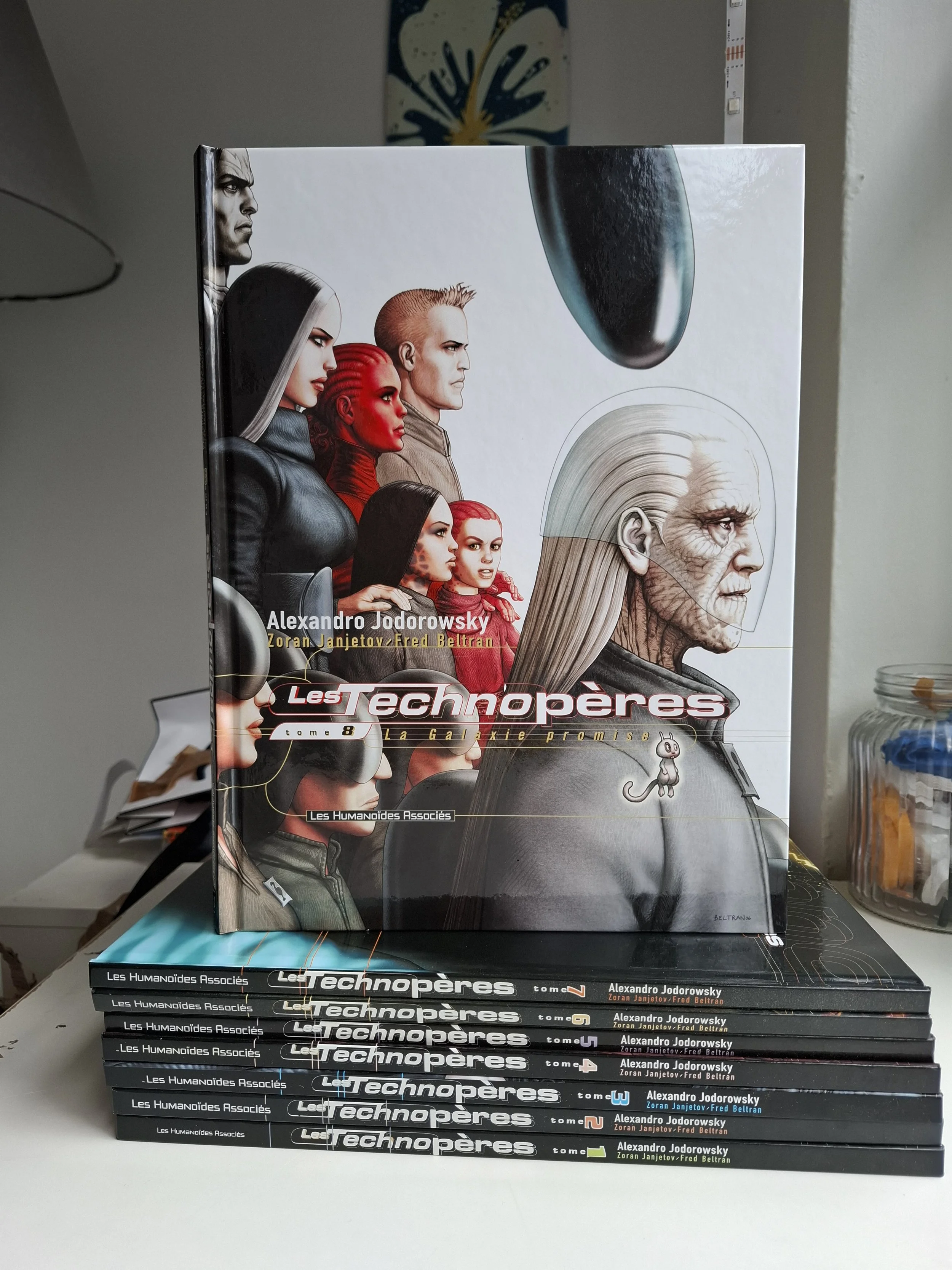 LES TECHNOPERES TOMES 1 à 8 SERIE COMPLETE EO/REED