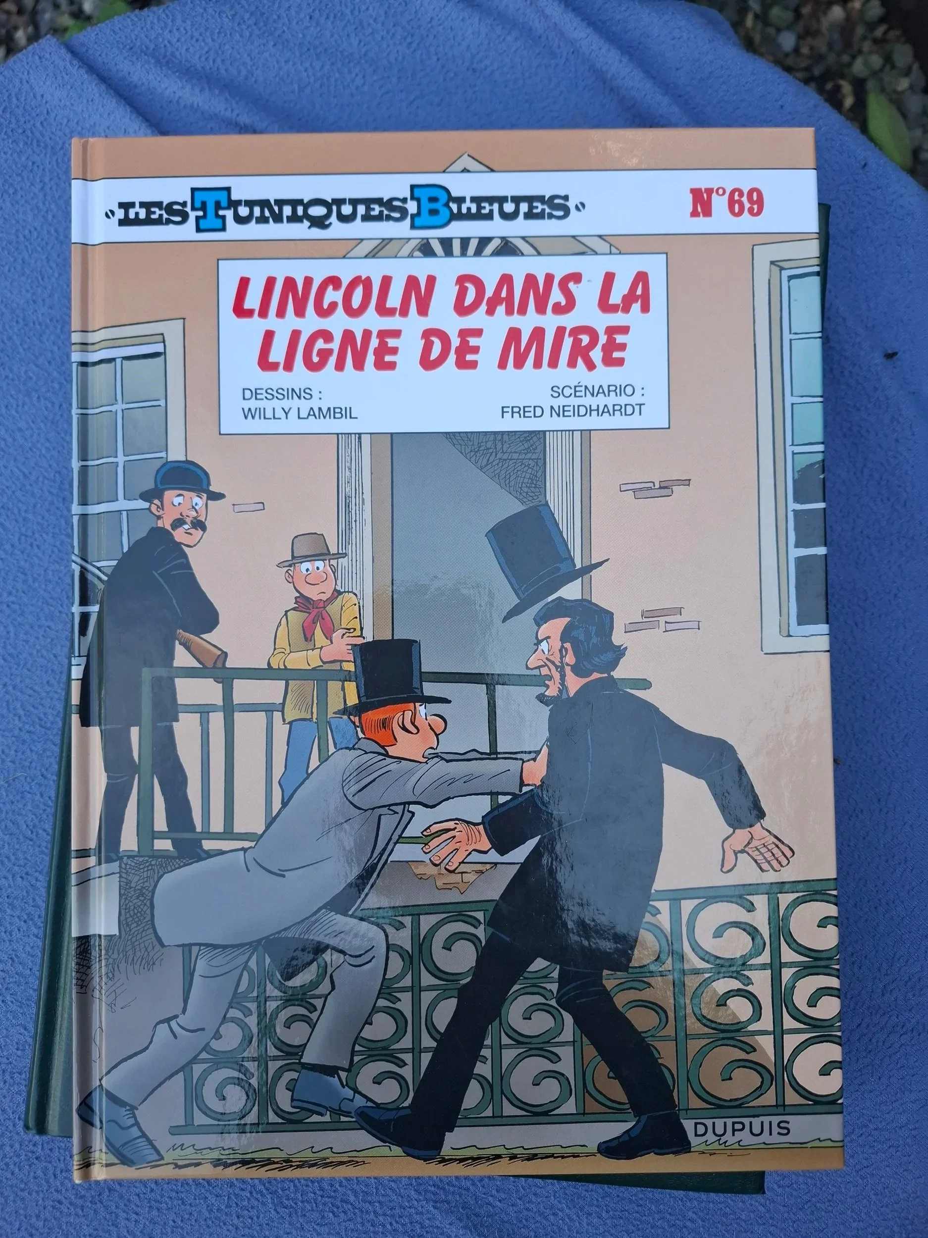 LES TUNIQUES BLEUES TOME 69 "LINCOLN DANS LA LIGNE DE MIRE" LAMBIL