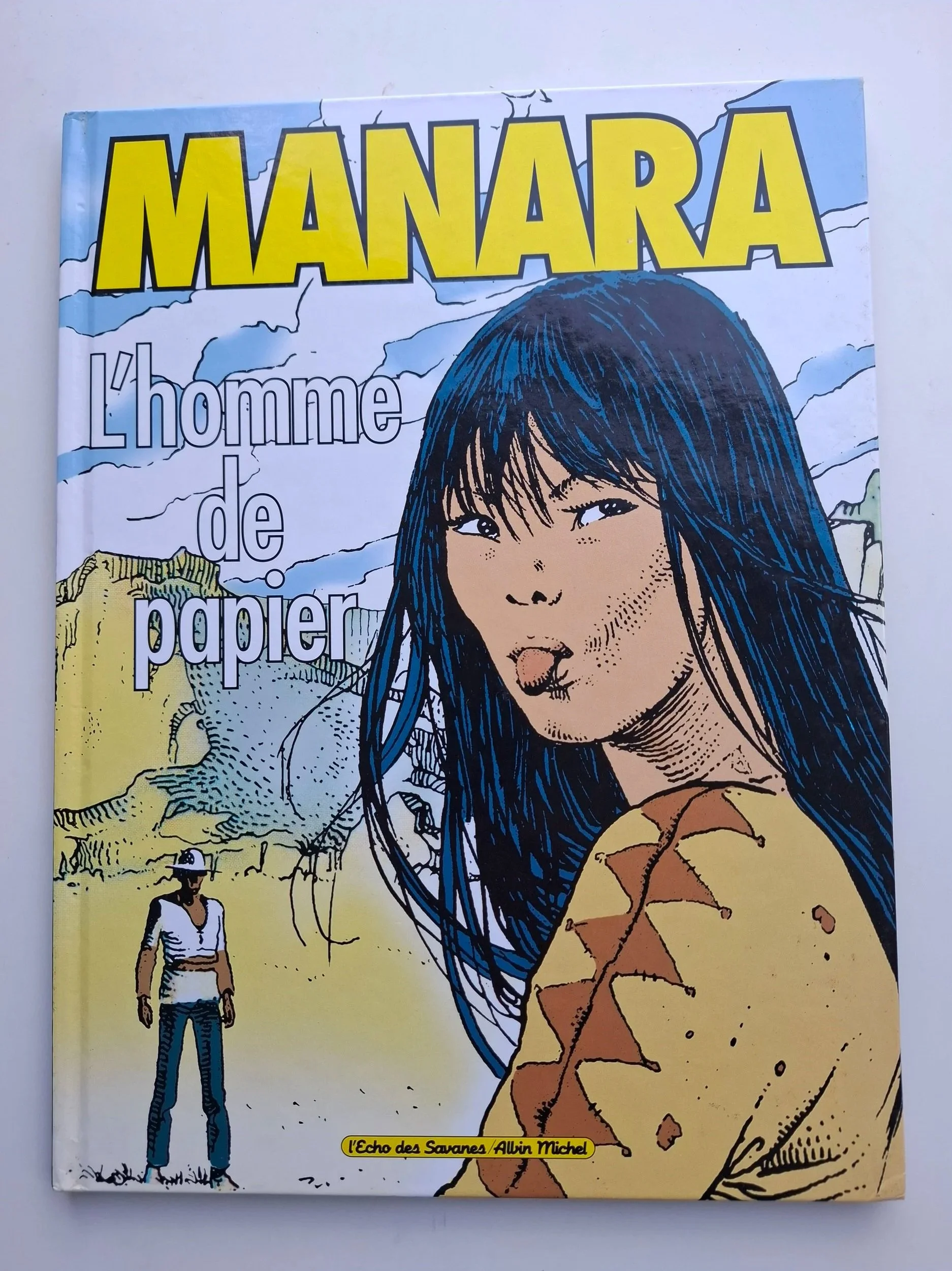 MANARA QUATRE DOIGTS REEDITION L'HOMME DE PAPIER 1999