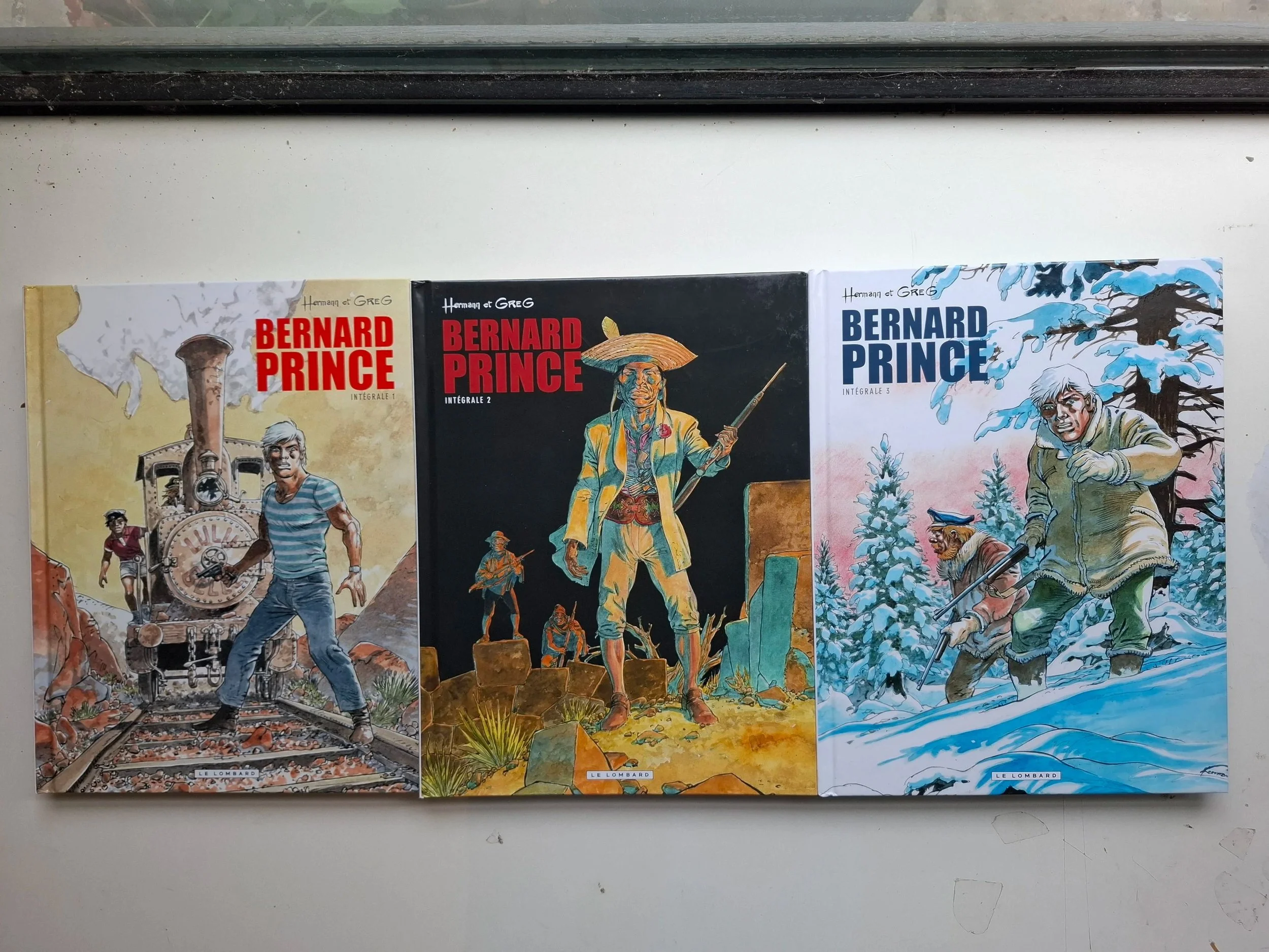 INTEGRALES BERNARD PRINCE VOLUMES 1 à 3 HERMANN REED